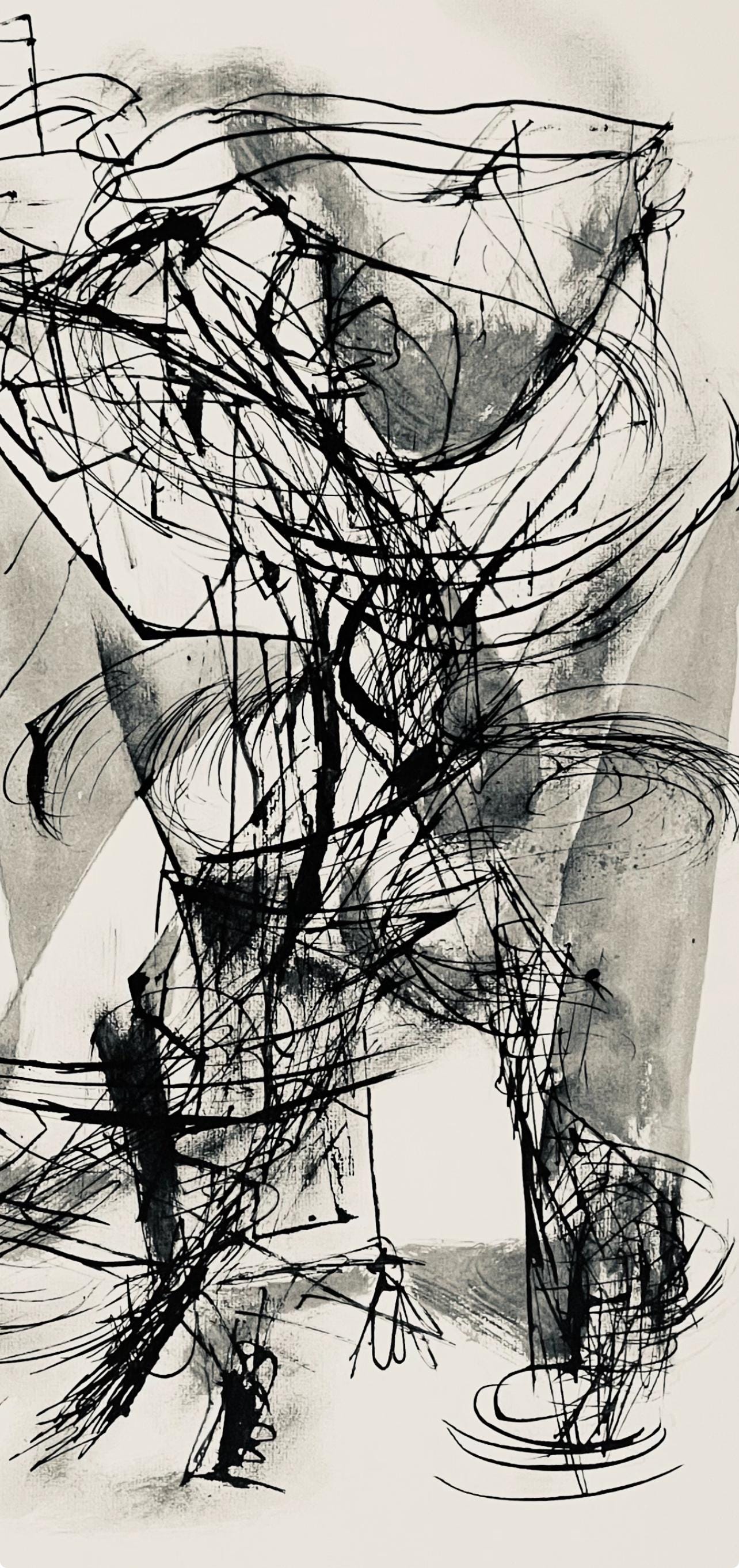 Abraham Rattner, Job, Limited Edition Lithograph