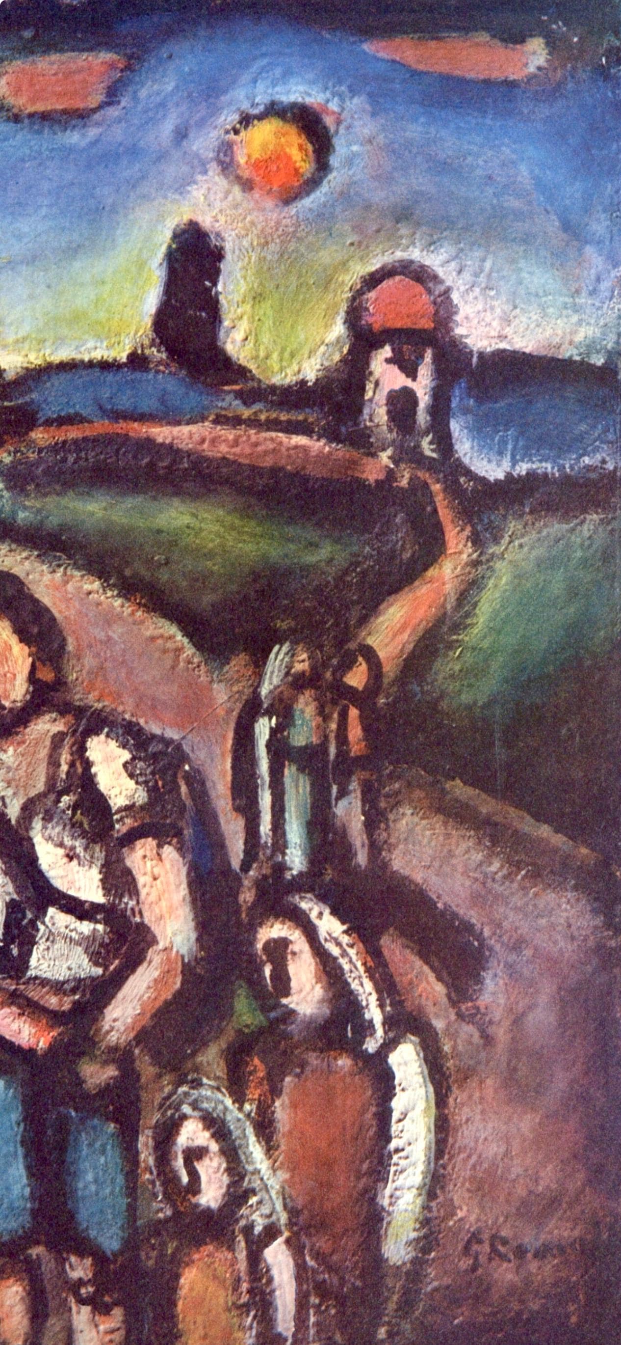 Georges Rouault, Composition, Stella Vespertina, Limited Edition Héliogravure