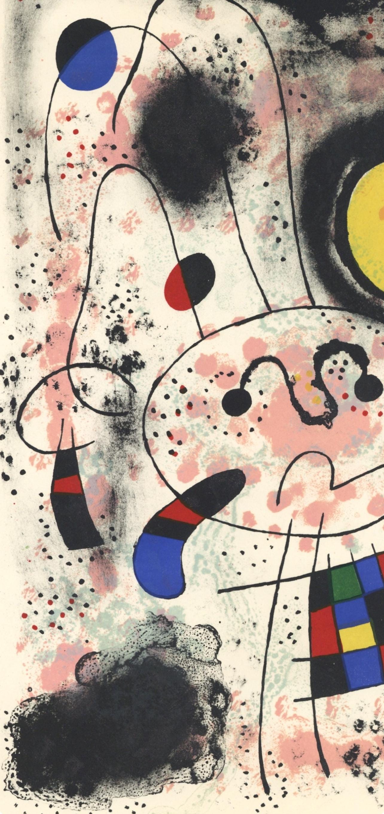Joan Miró, Composition (Mourlot 206), Miró, Recent Paintings, Limited Edition Lithograph