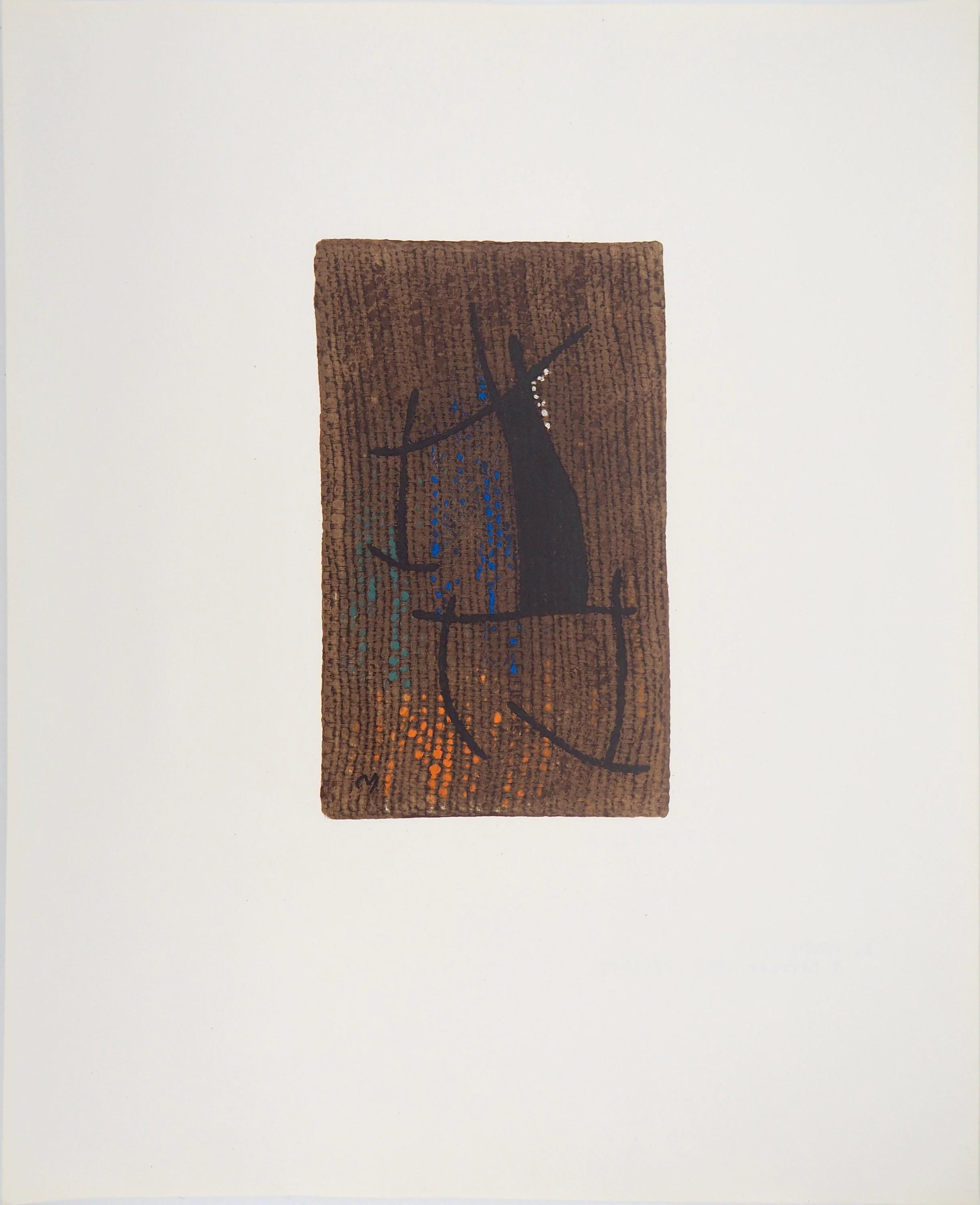 Joan Miró, Composition (Cramer 105), Femmes, Limited Edition Héliogravure