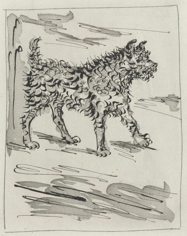 Pablo Picasso, Le Chien, Histoire naturelle, Limited Edition Lithograph