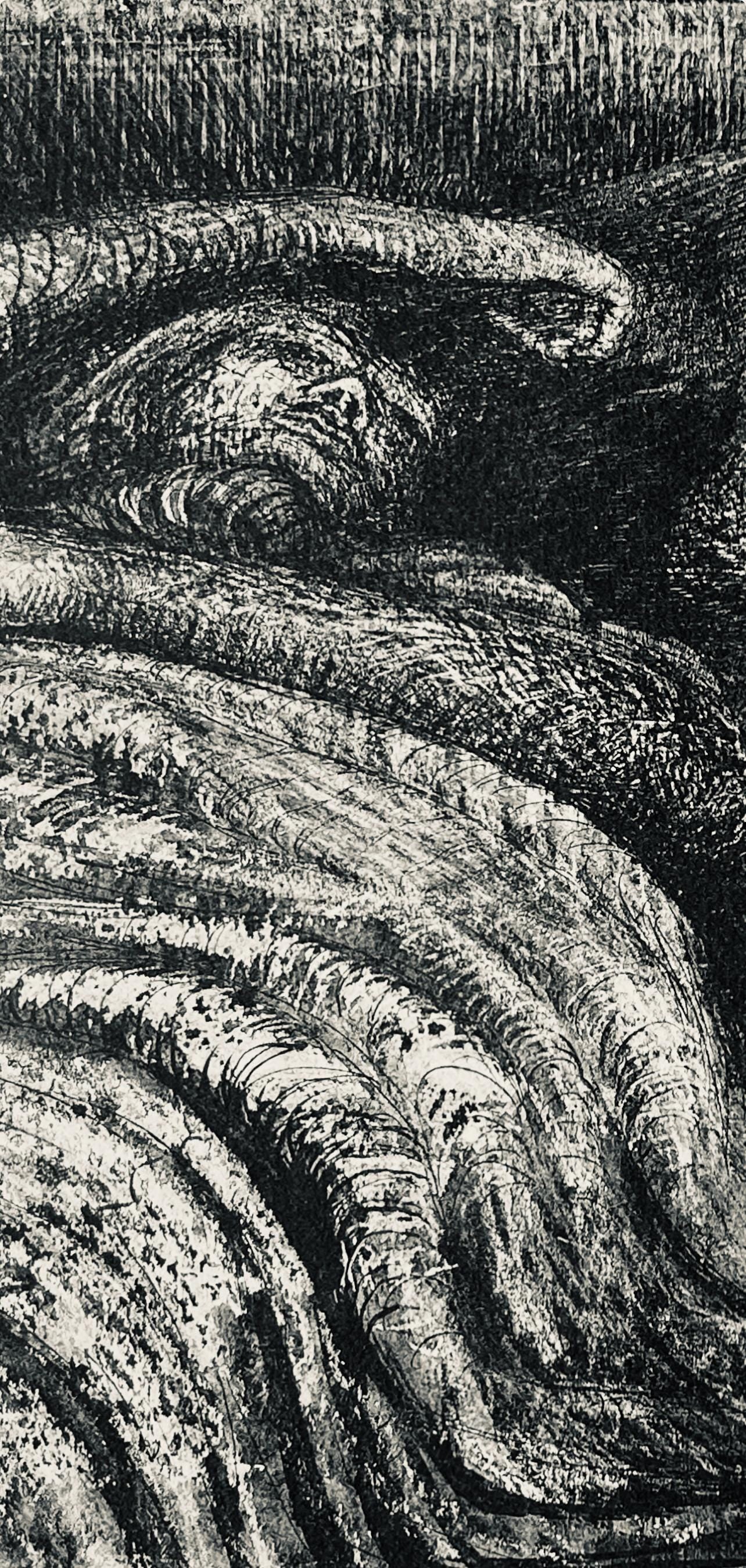 Henry Moore, Two Sleeping Shelterers, The Drawings of Henry Moore, Limited Edition Lithograph