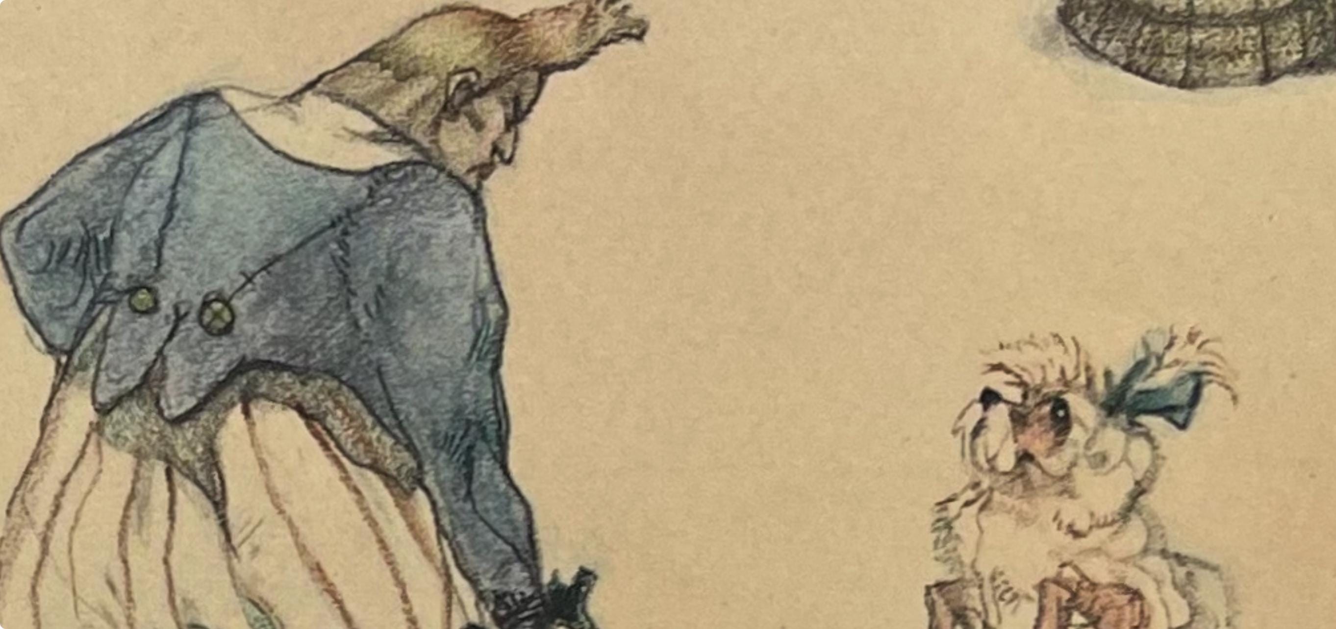 Henri de Toulouse-Lautrec, Clown Trainer, Henri de Toulouse-Lautrec, At the Circus, Limited Edition Lithograph