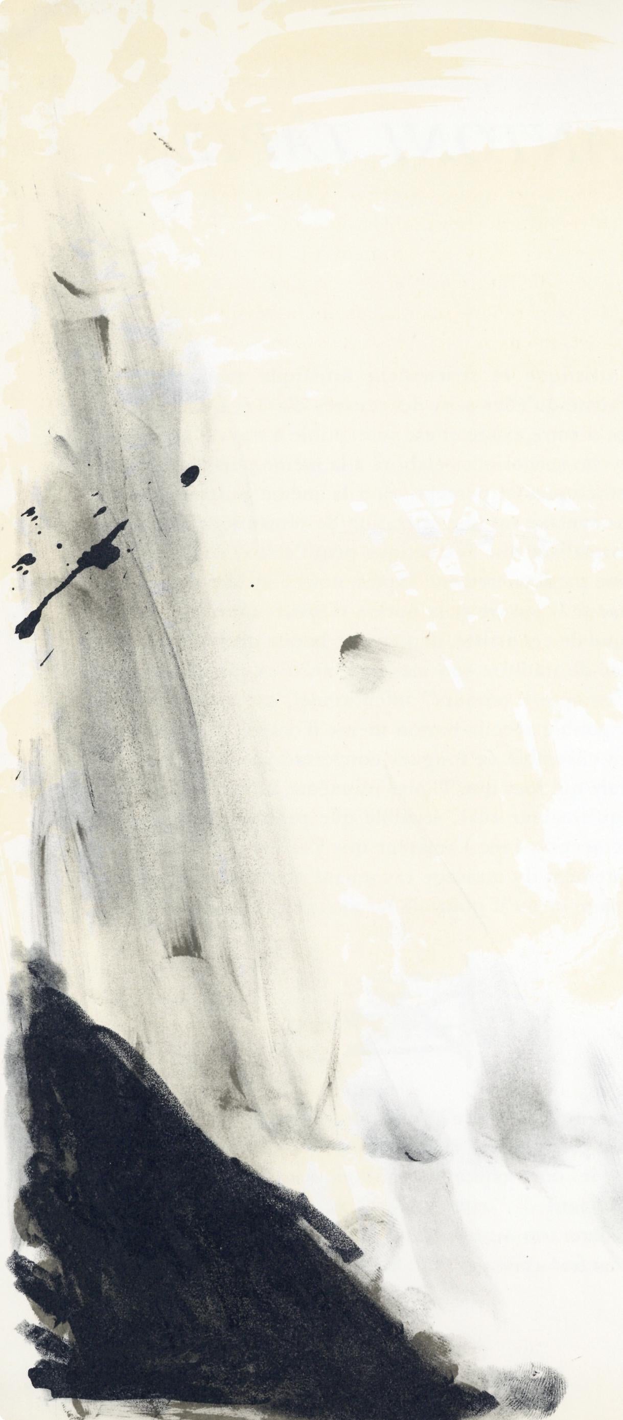 Antoni Tàpies, Composition, Derrière le miroir, Limited Edition Lithograph