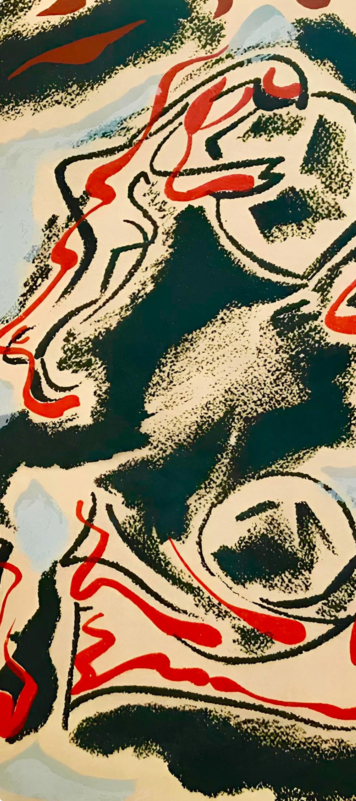André Masson, Composition, Œuvres complètes d'Albert Camus, Limited Edition Lithograph