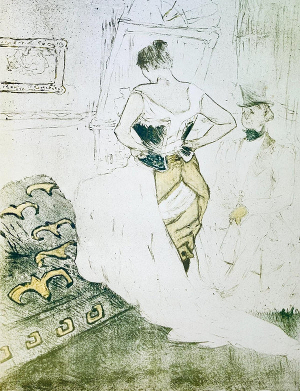 Henri de Toulouse-Lautrec, Composition, Images de Lautrec, 21 Planches en Couleurs, Collezione dell'Obelisco, Limited Edition Lithograph