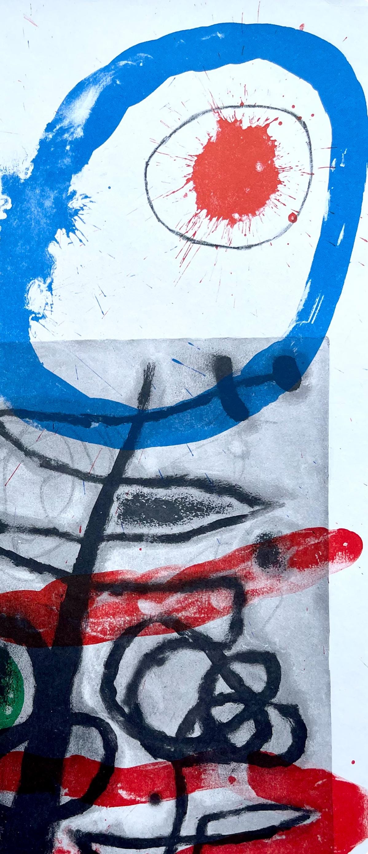 Joan Miró, Composition (Cramer 102; Mourlot 428-449), Derrière le miroir, Limited Edition Lithograph