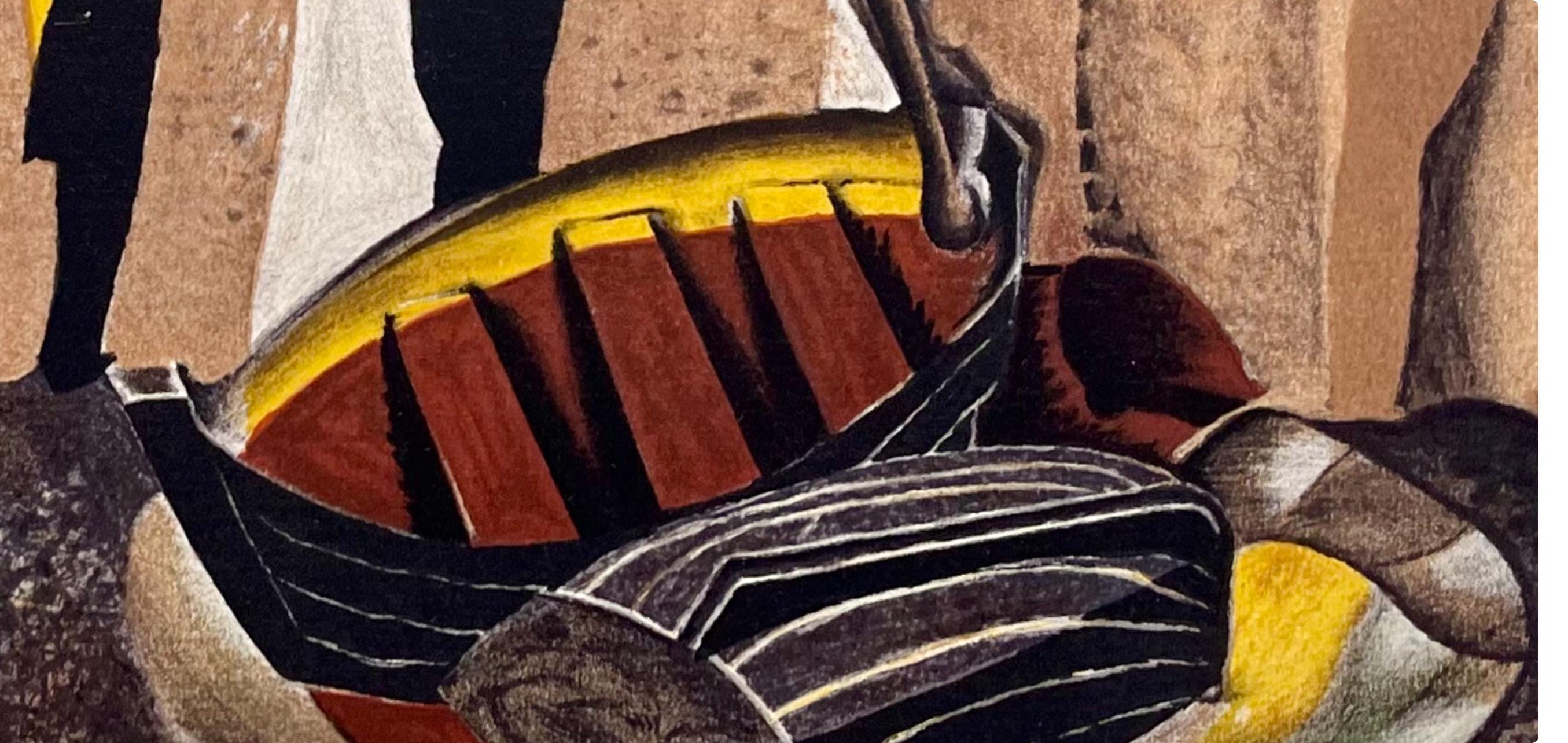 Georges Braque, Les falaises, Varengeville, Limited Edition Lithograph