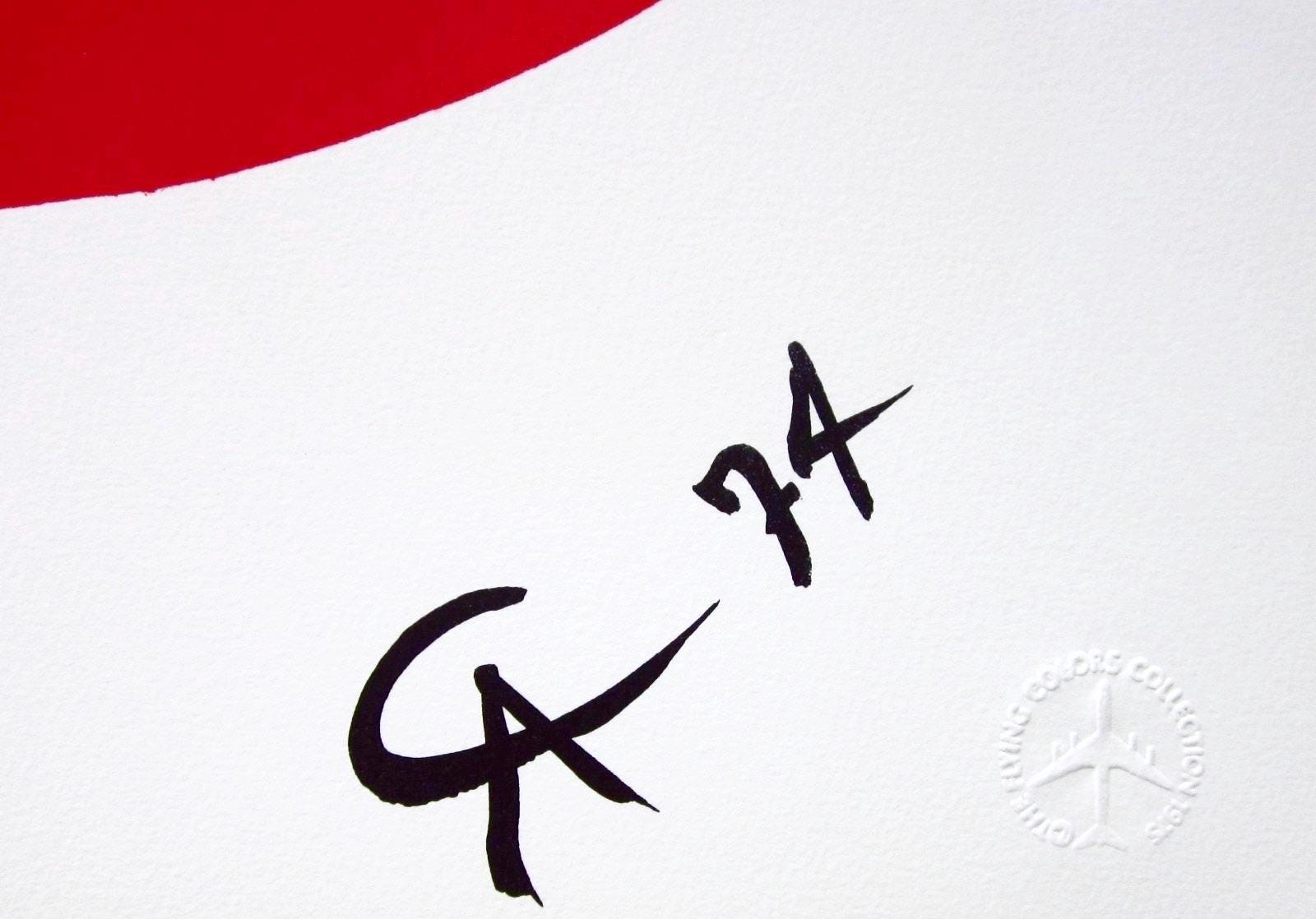 Alexander Calder, Sky Bird, Braniff International Airways Flying Colors Collection, Limited Edition Lithograph