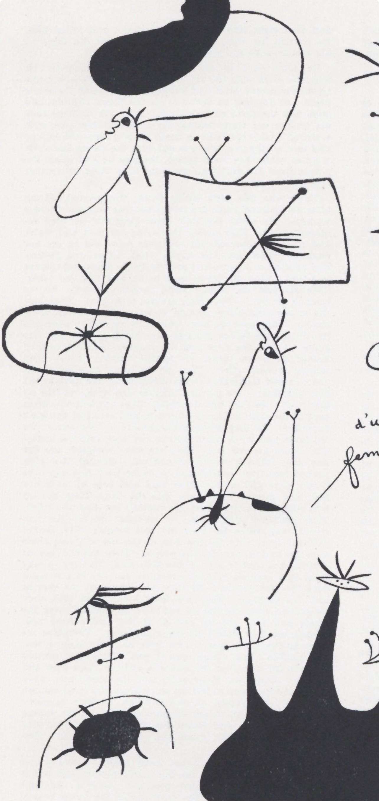 Joan Miró, Composition, XXe siècle, Limited Edition Lithograph