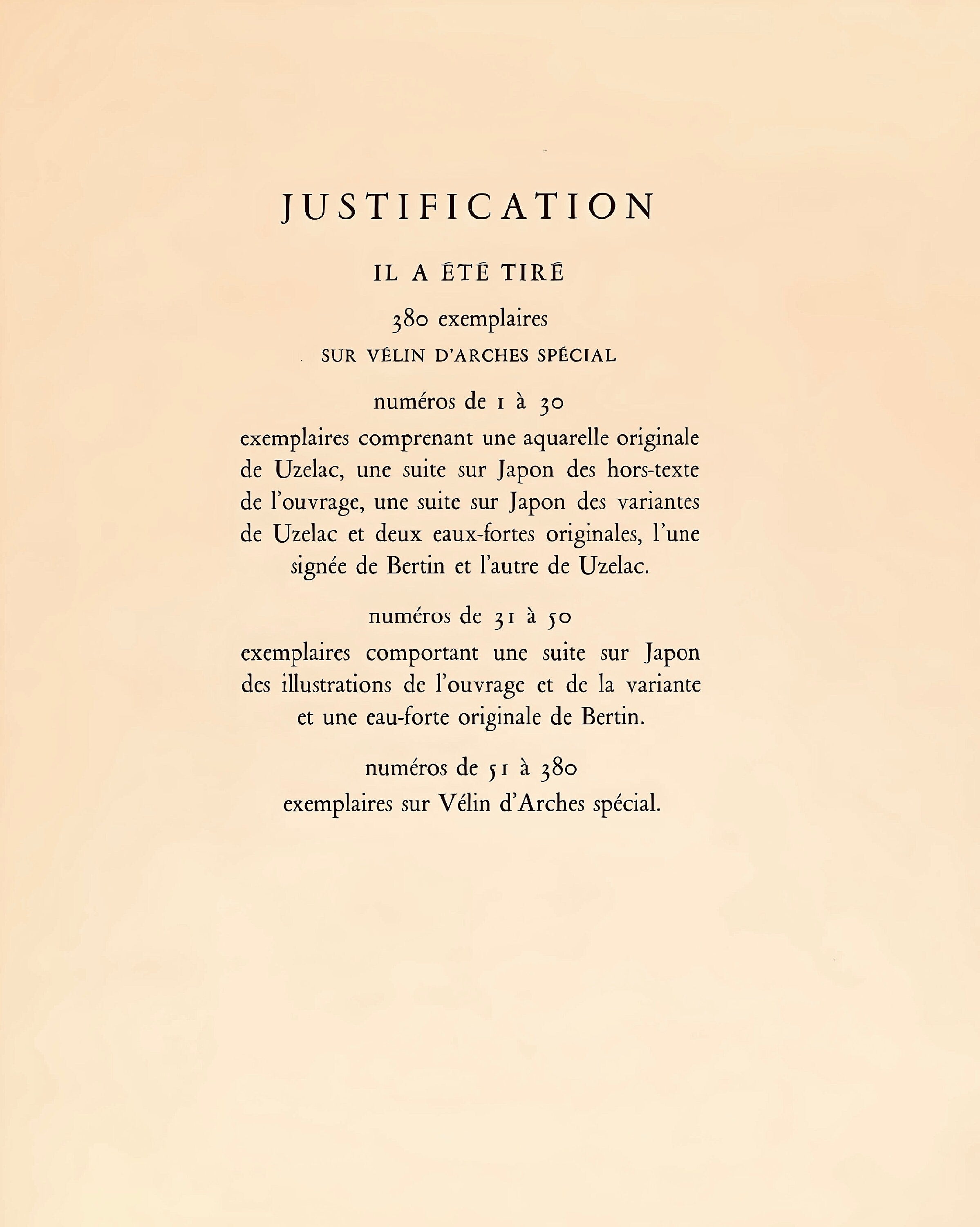Maurice Brianchon, Une vigne de la doulce France, Vins, Fleurs et Flammes, Limited Edition Lithograph