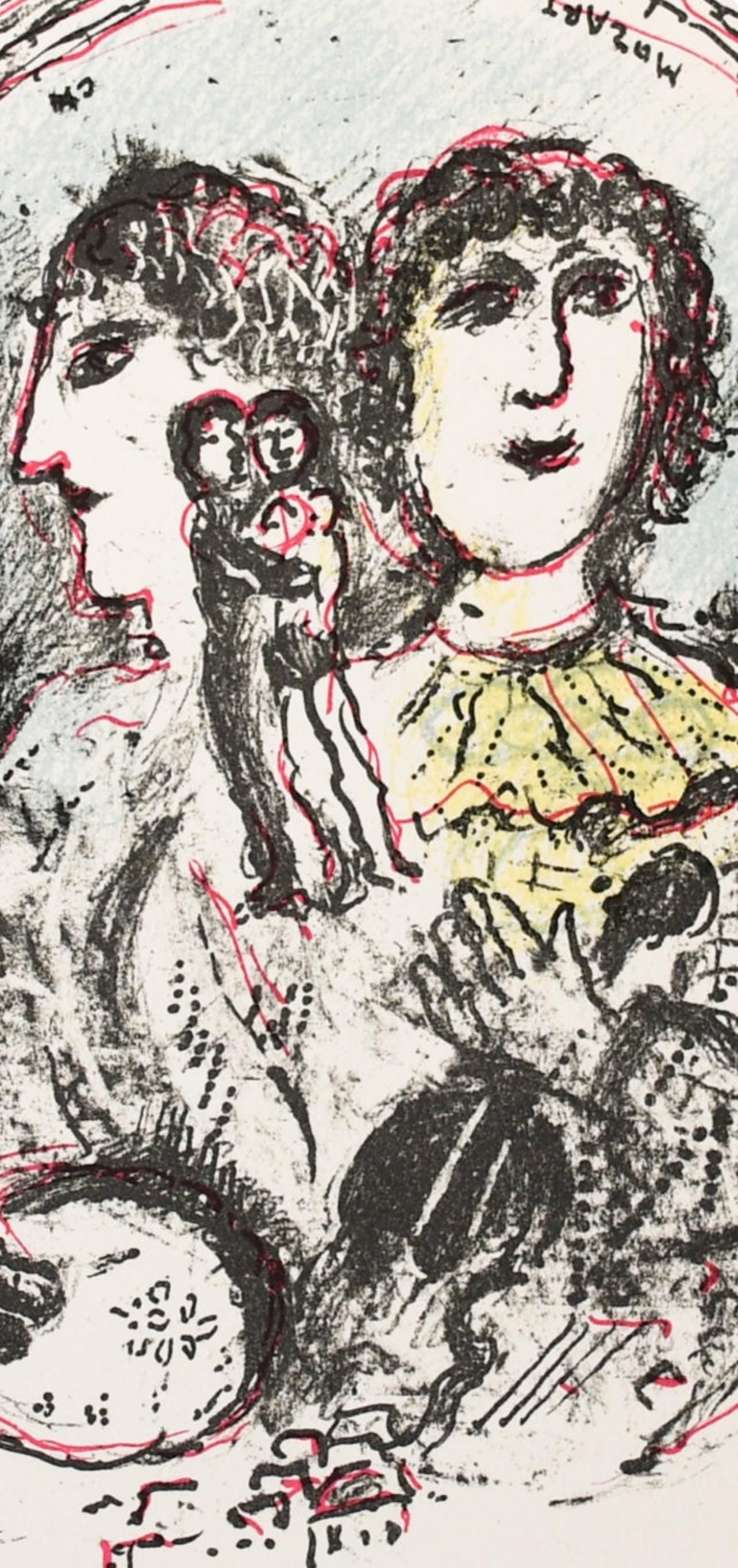 Marc Chagall, Composition (Mourlot 668-677), La Féerie et Le Royaume, Limited Edition Lithograph