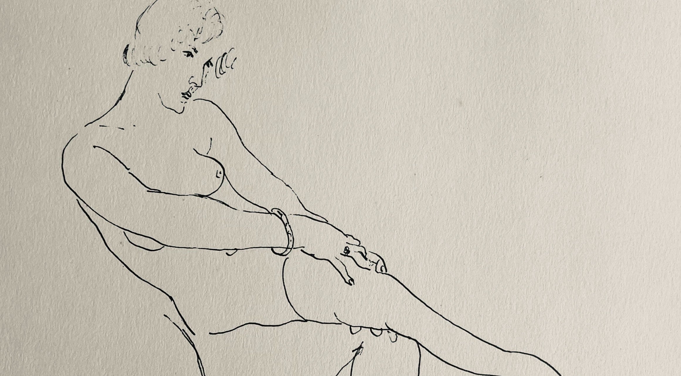 Henri Matisse, Composition (Dutel 3), Dessins de Henri-Matisse, Limited Edition Lithograph