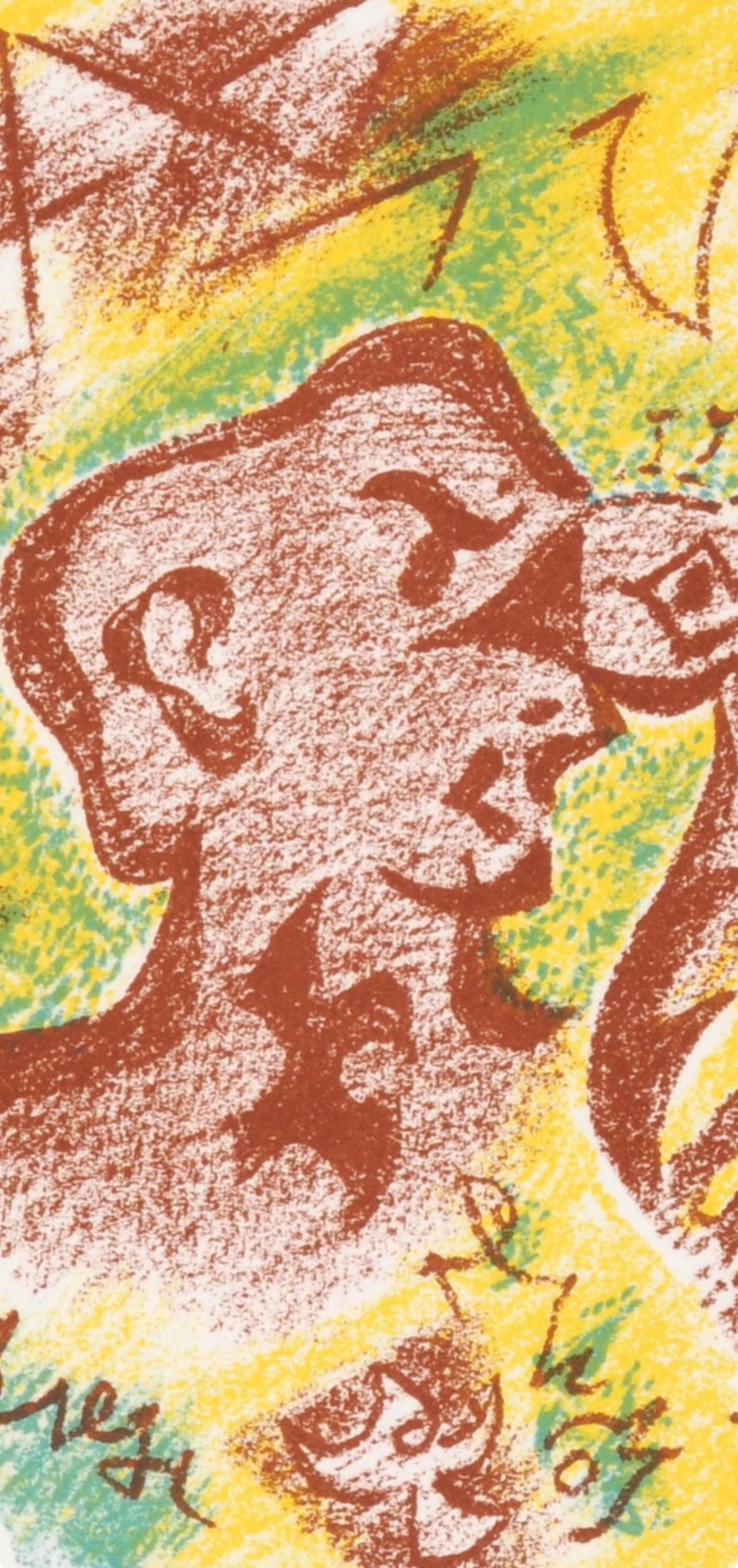 André Masson, Composition (Cramer 97), Une Étoile de Craie, Limited Edition Lithograph