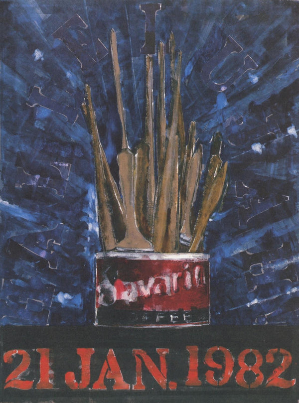 Jasper Johns, Composition, Jasper Johns, 17 Monotypes, Limited Edition Héliogravure