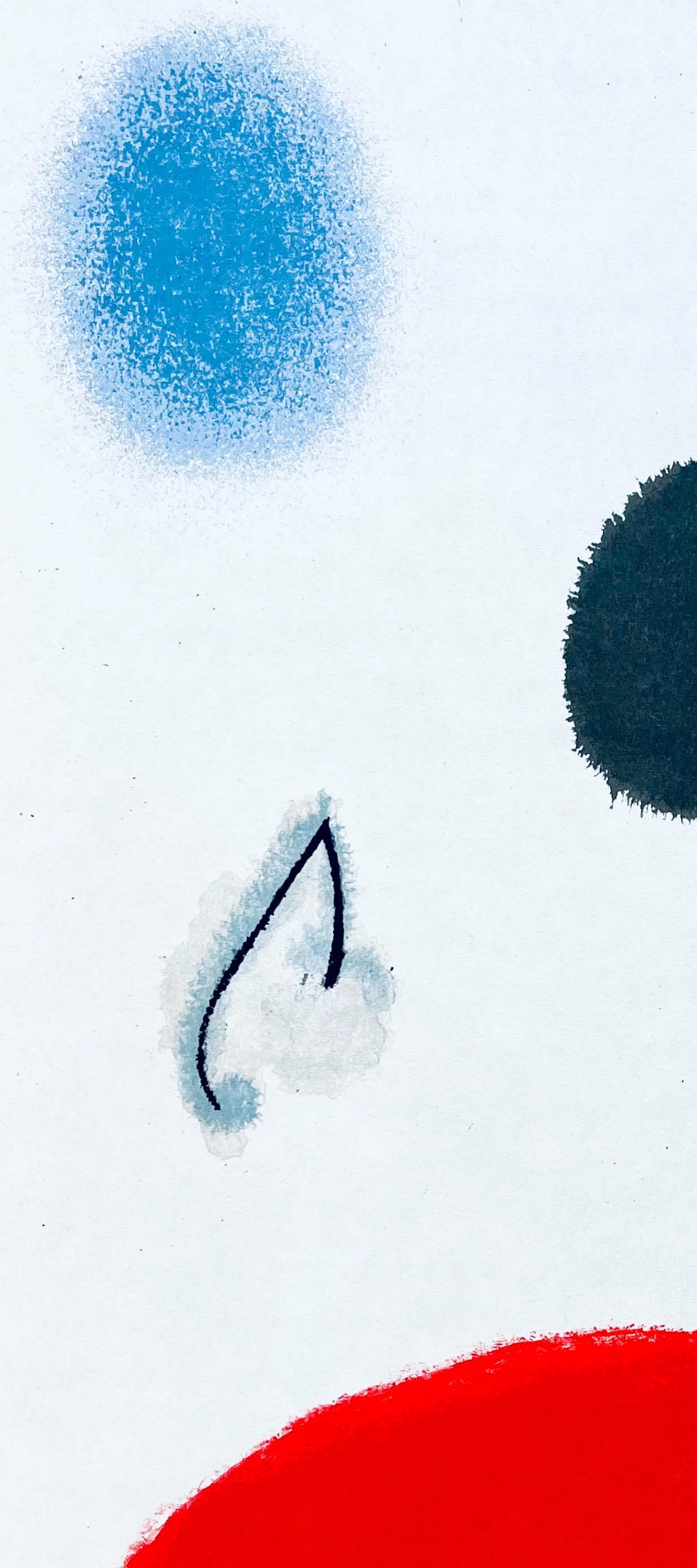 Joan Miró, Composition, Derrière le miroir, Limited Edition Lithograph