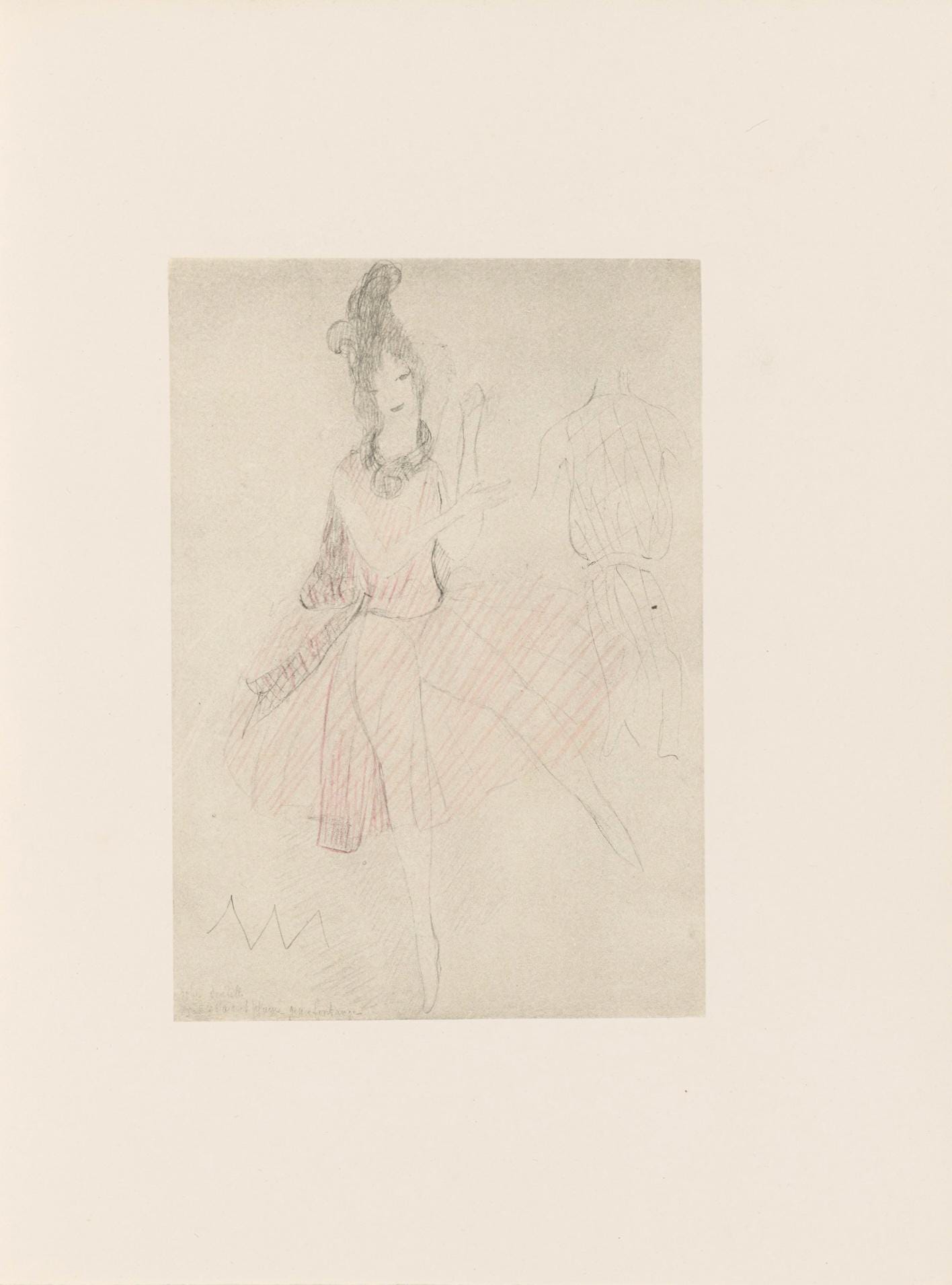 Marie Laurencin, Composition, Les Biches, Limited Edition Lithograph