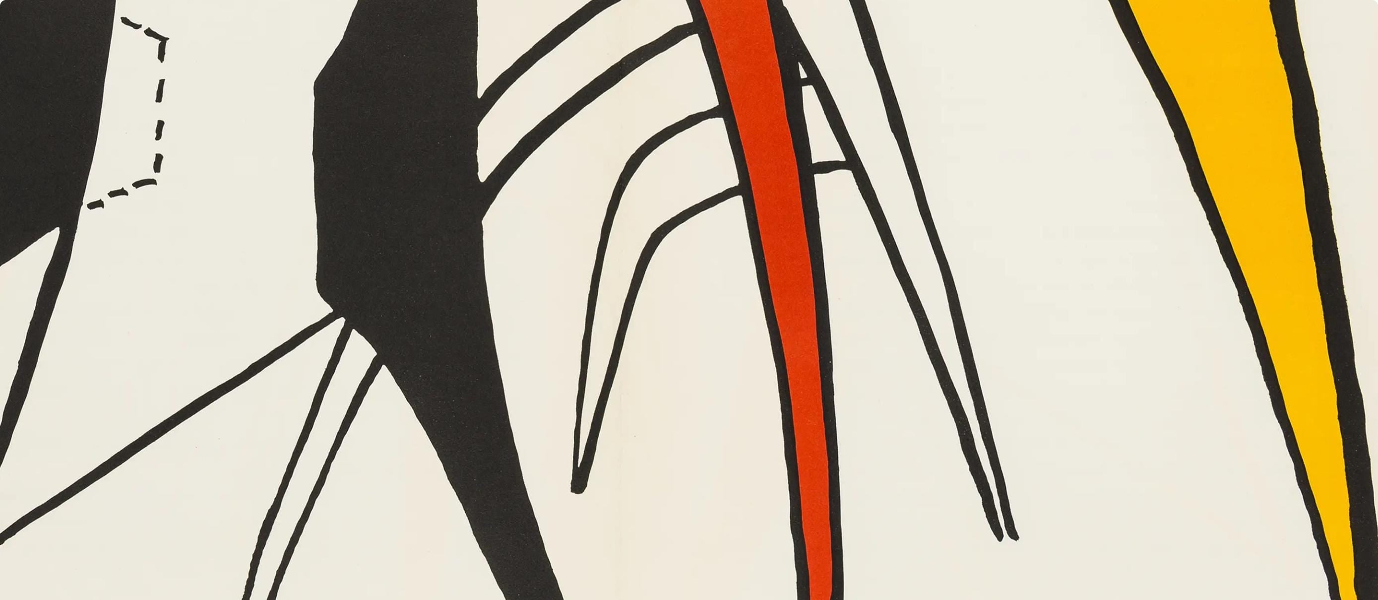 Alexander Calder, Composition, Derrière le miroir, Limited Edition Lithograph