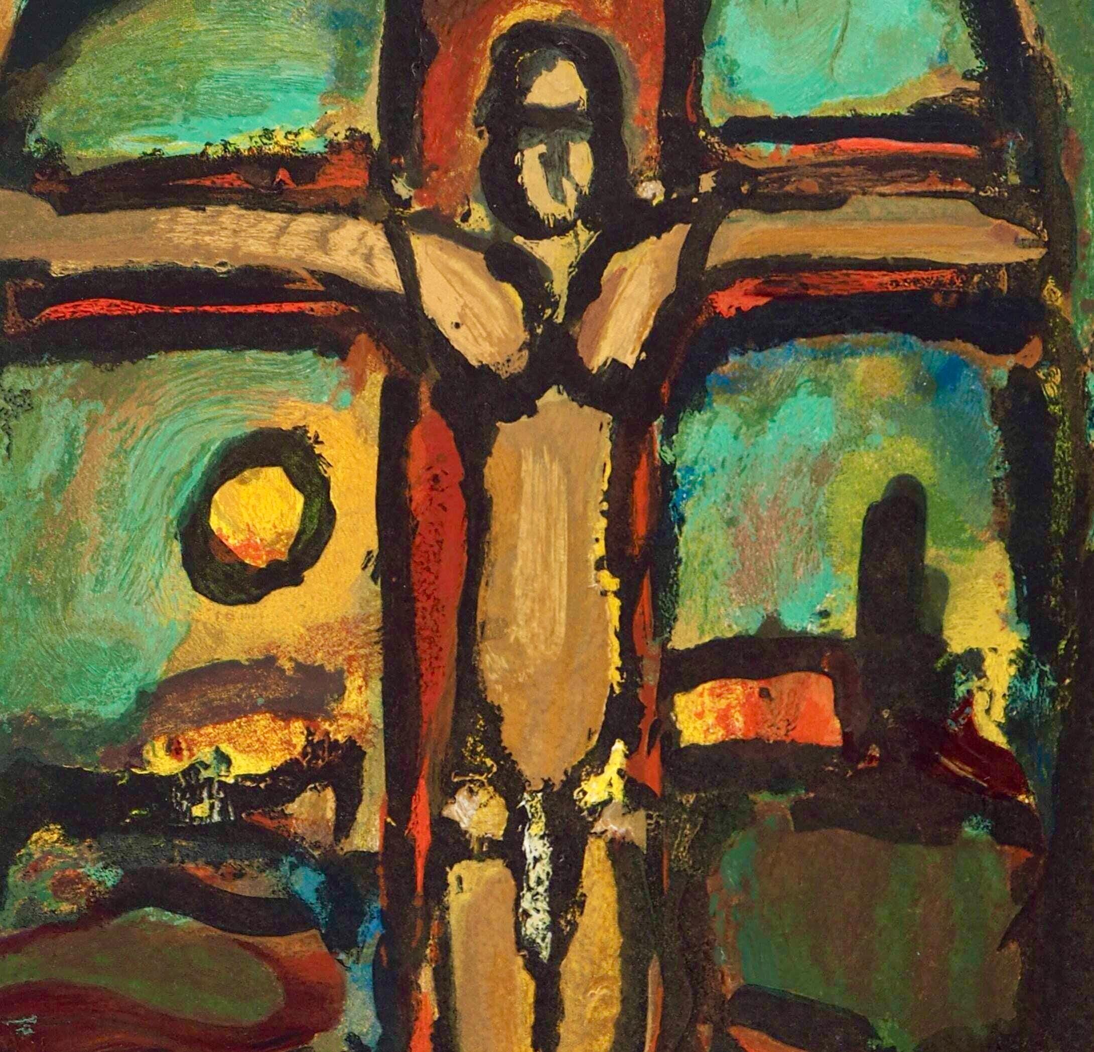 Georges Rouault, Composition, Les Peintres mes amis, Limited Edition Woodcut