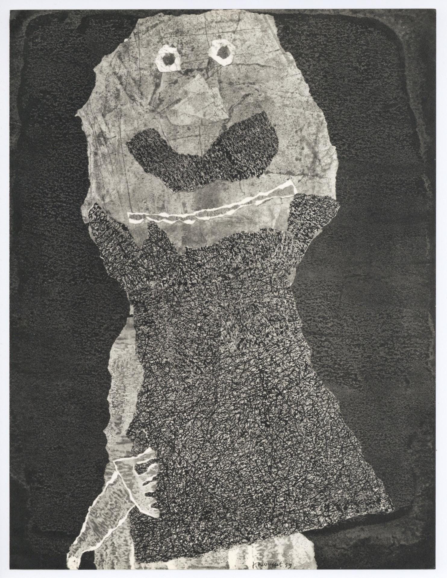 Jean Dubuffet, Barbe des perplexites, XXe siècle, Limited Edition Lithograph