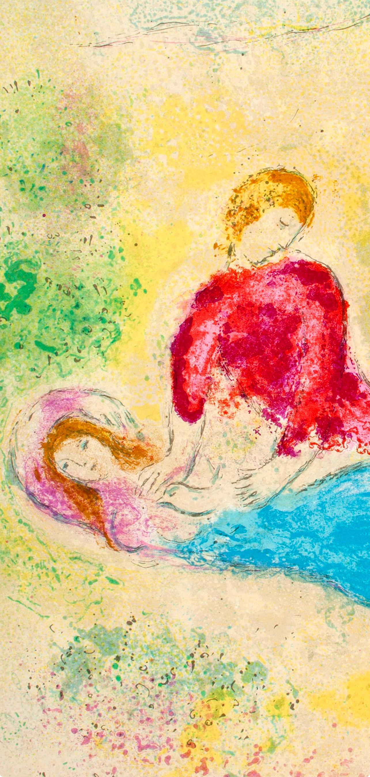 Marc Chagall, L'arondelle, Daphnis et Chloé, Limited Edition Héliogravure