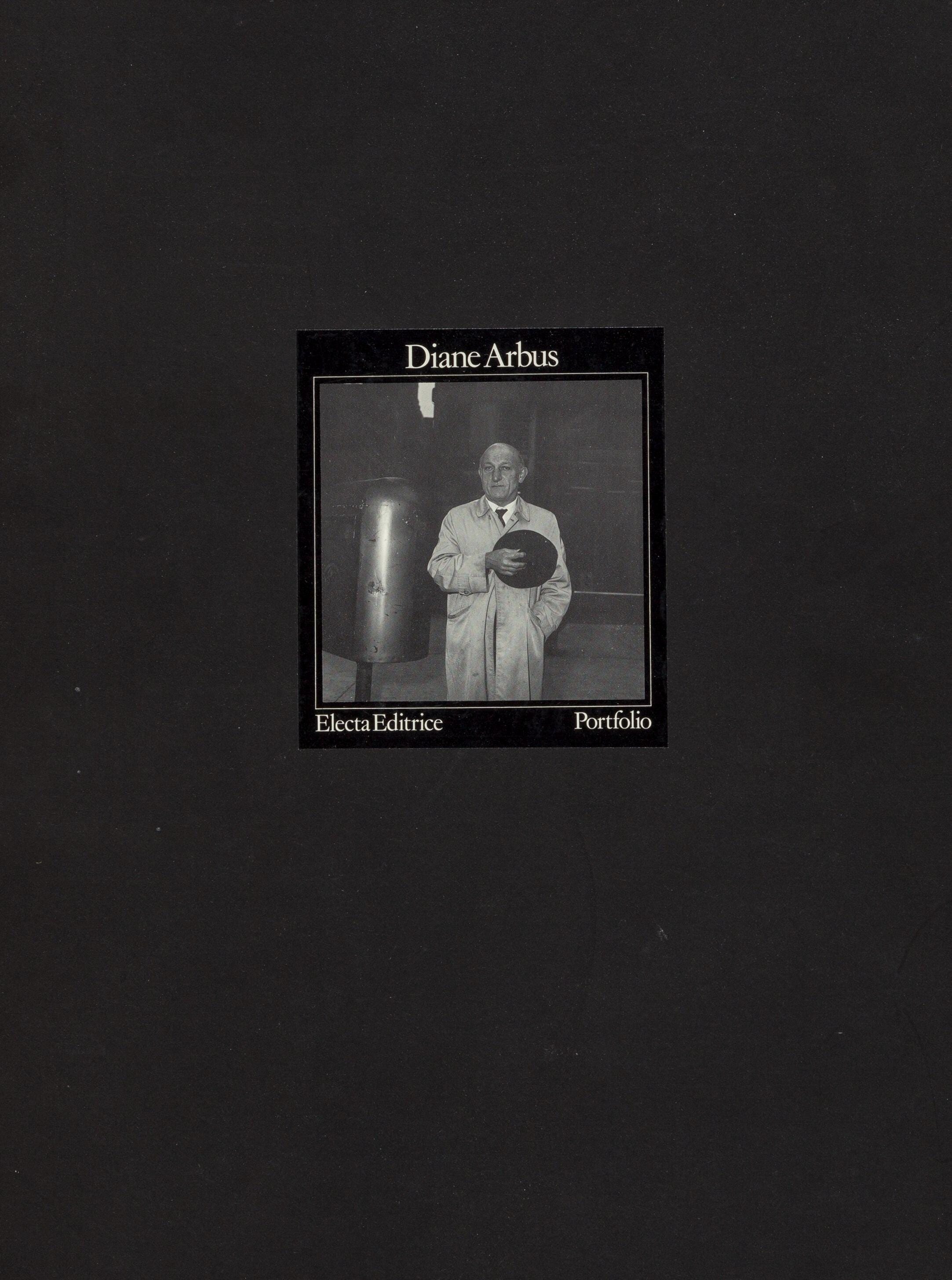 Diane Arbus, Composition, Diane Arbus, Electa Editrice Portfolios, Limited Edition Héliogravure