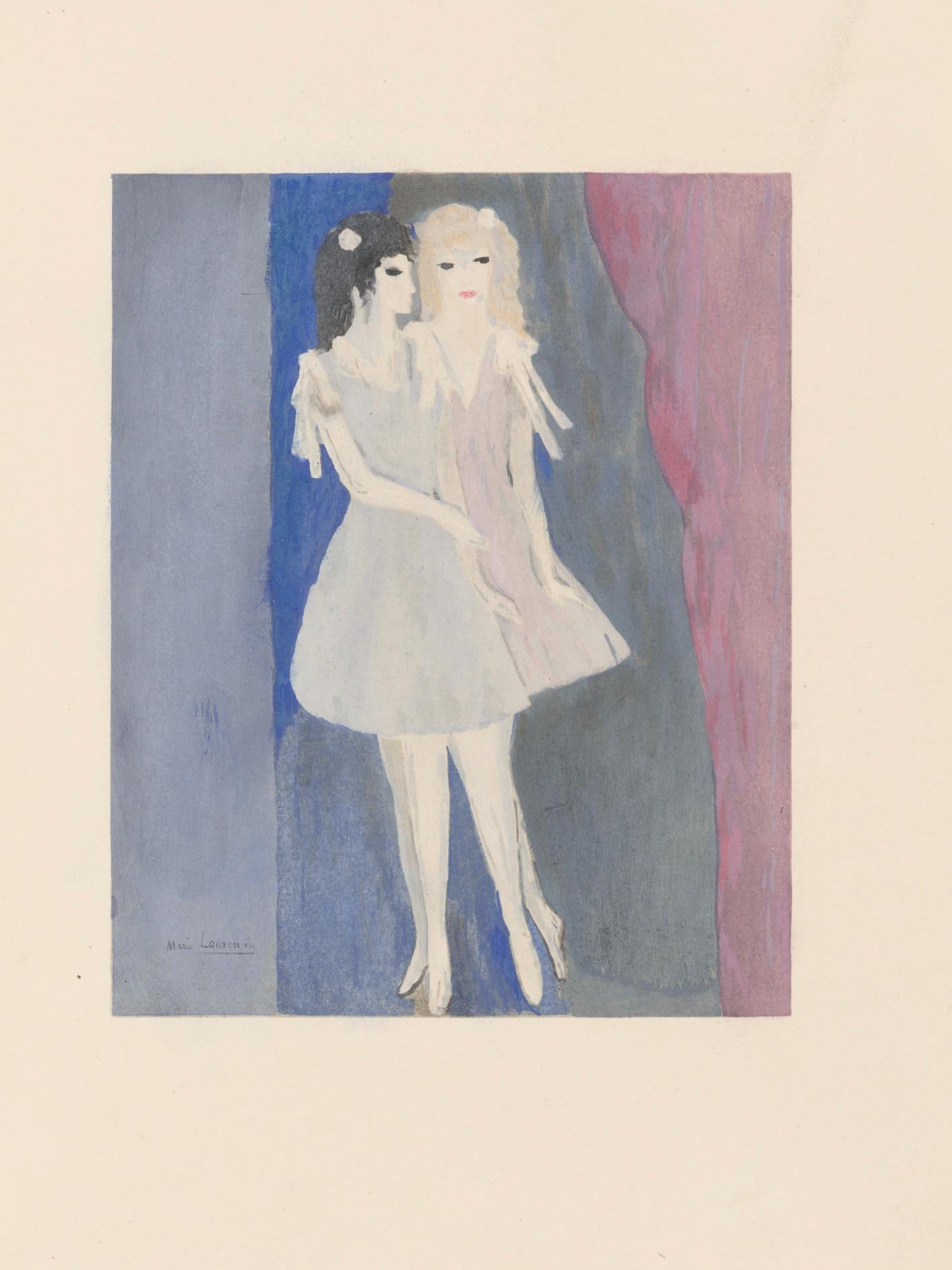 Marie Laurencin, Composition, Les Biches, Limited Edition Lithograph