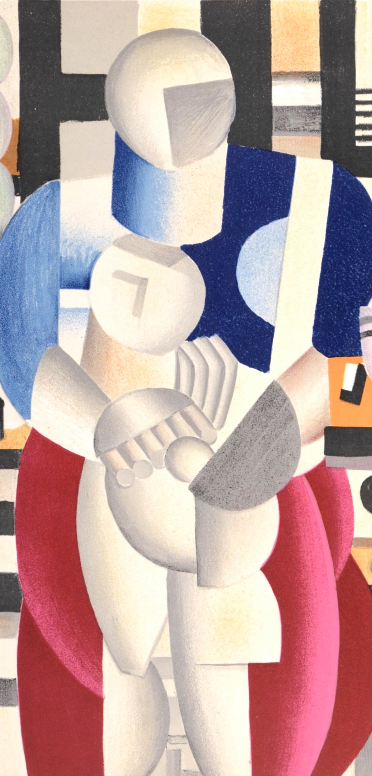 Fernand Léger, Composition, Derrière le miroir, Limited Edition Lithograph