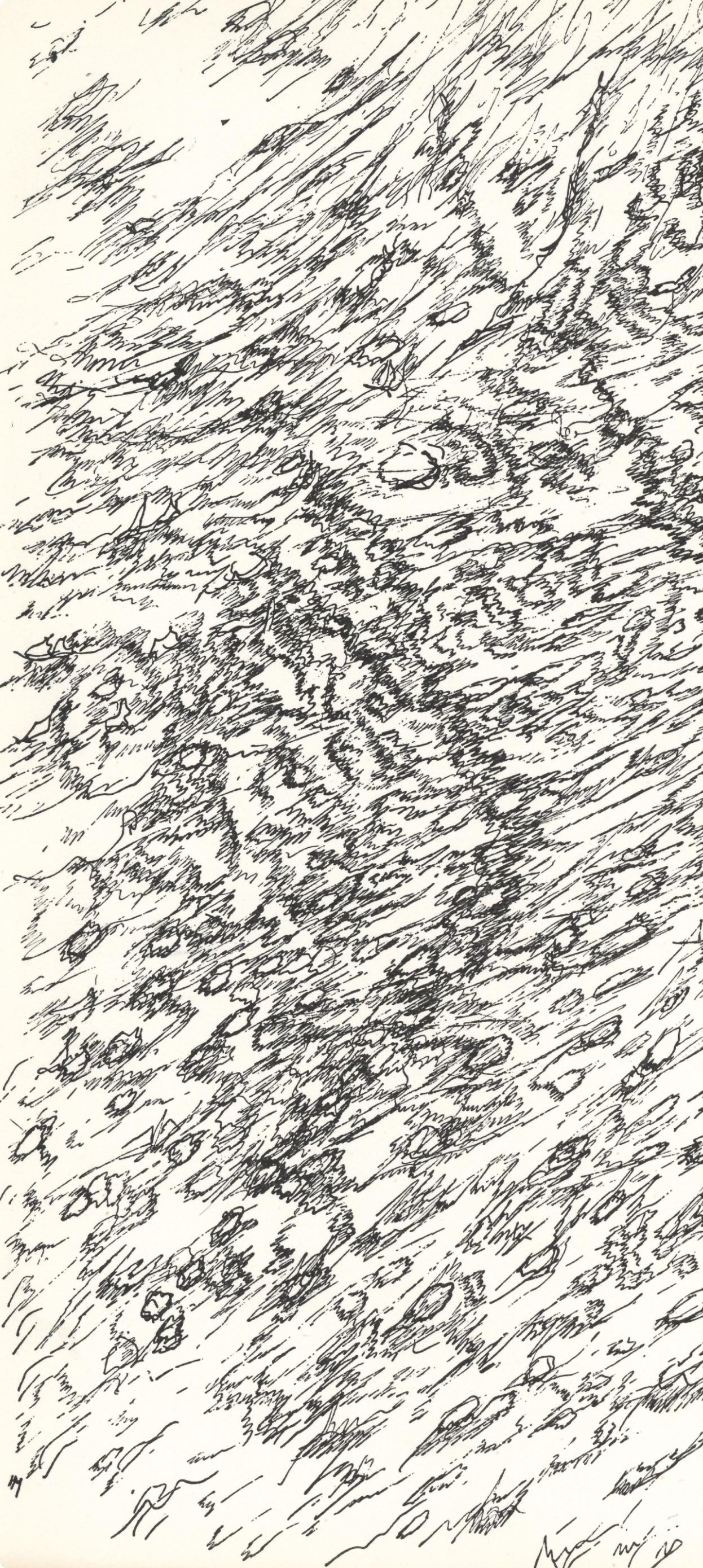 Henri Michaux, Composition, XXe siècle, Limited Edition Etching