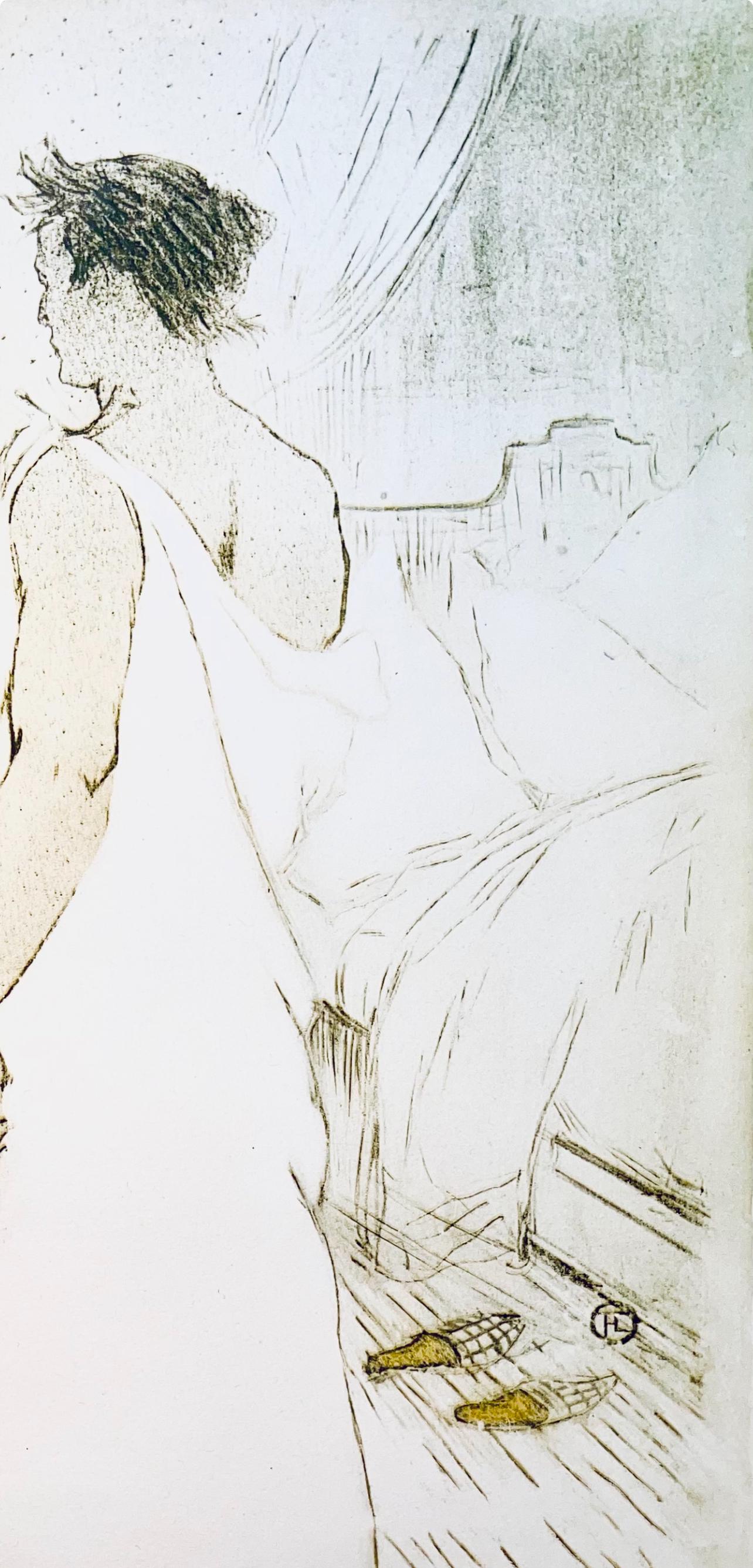Henri de Toulouse-Lautrec, Composition, Images de Lautrec, 21 Planches en Couleurs, Collezione dell'Obelisco, Limited Edition Lithograph