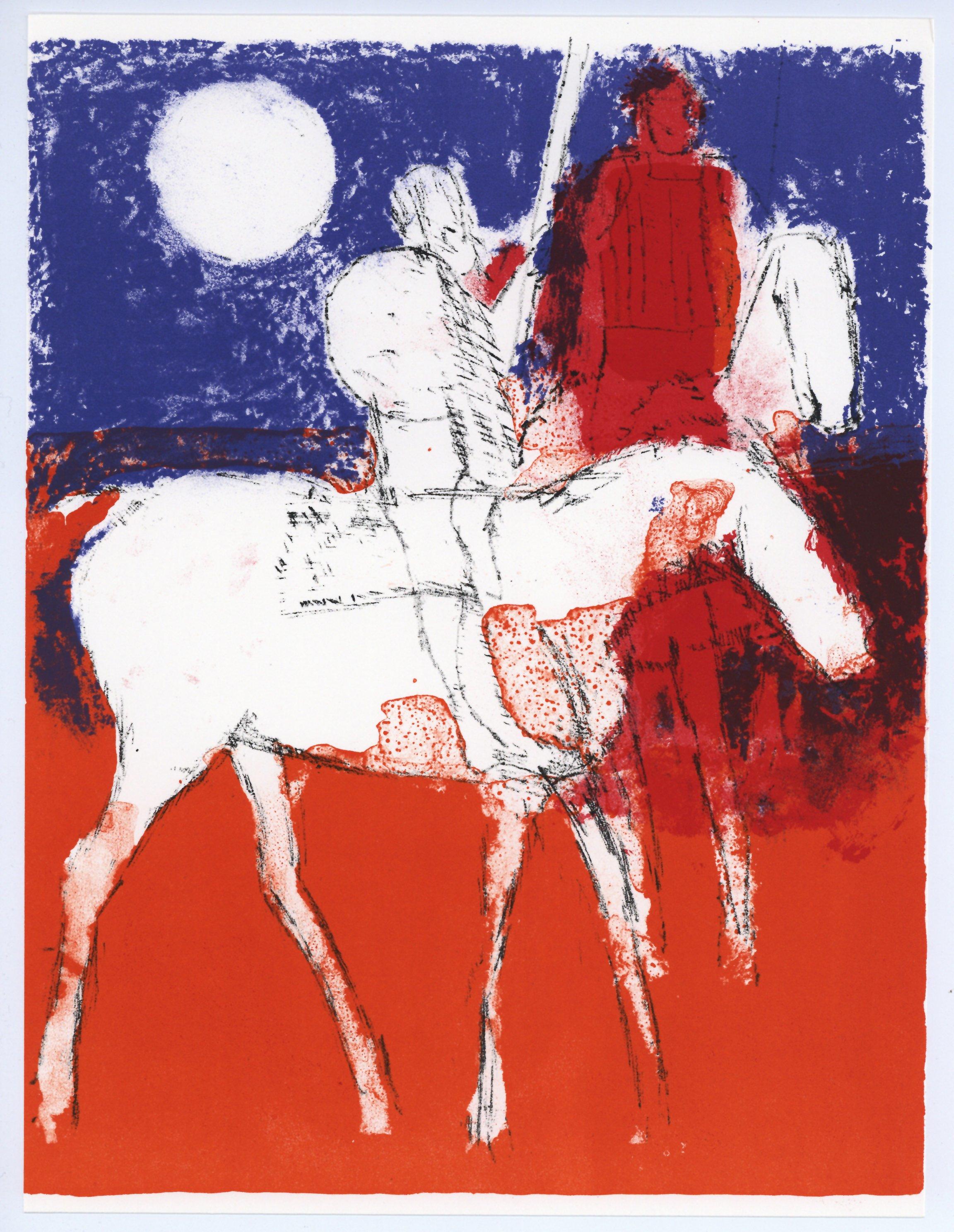 Paul Guiramand, Composition, L'Odyssée, Limited Edition Lithograph