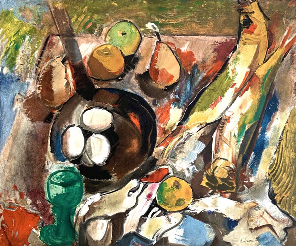 Charles Dufresne, Nature morte fruits et légumes, Dufresne, Collection Pierre Lévy, Limited Edition Lithograph