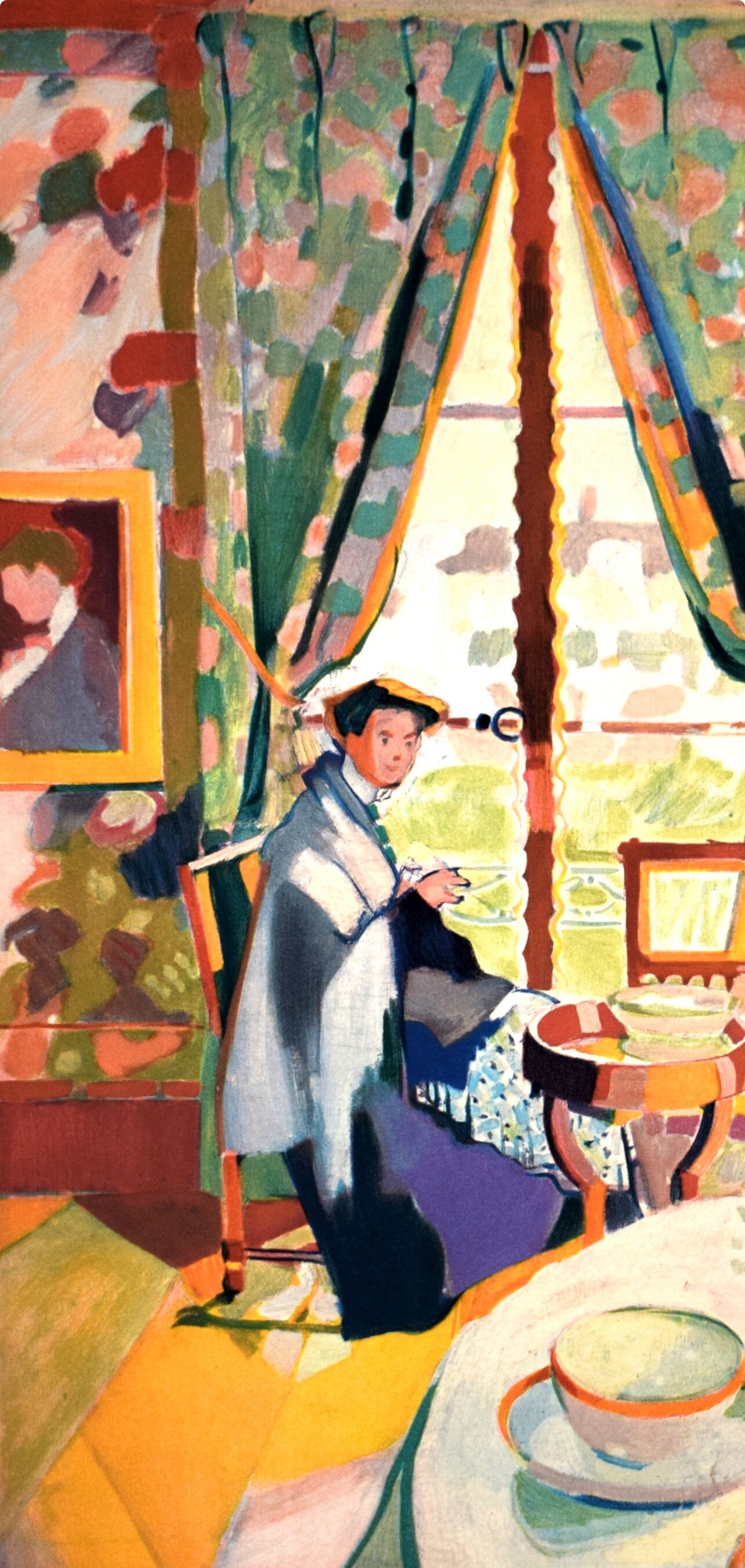Maurice Marinot, Intérieur, Fauves, Collection Pierre Lévy, Limited Edition Lithograph