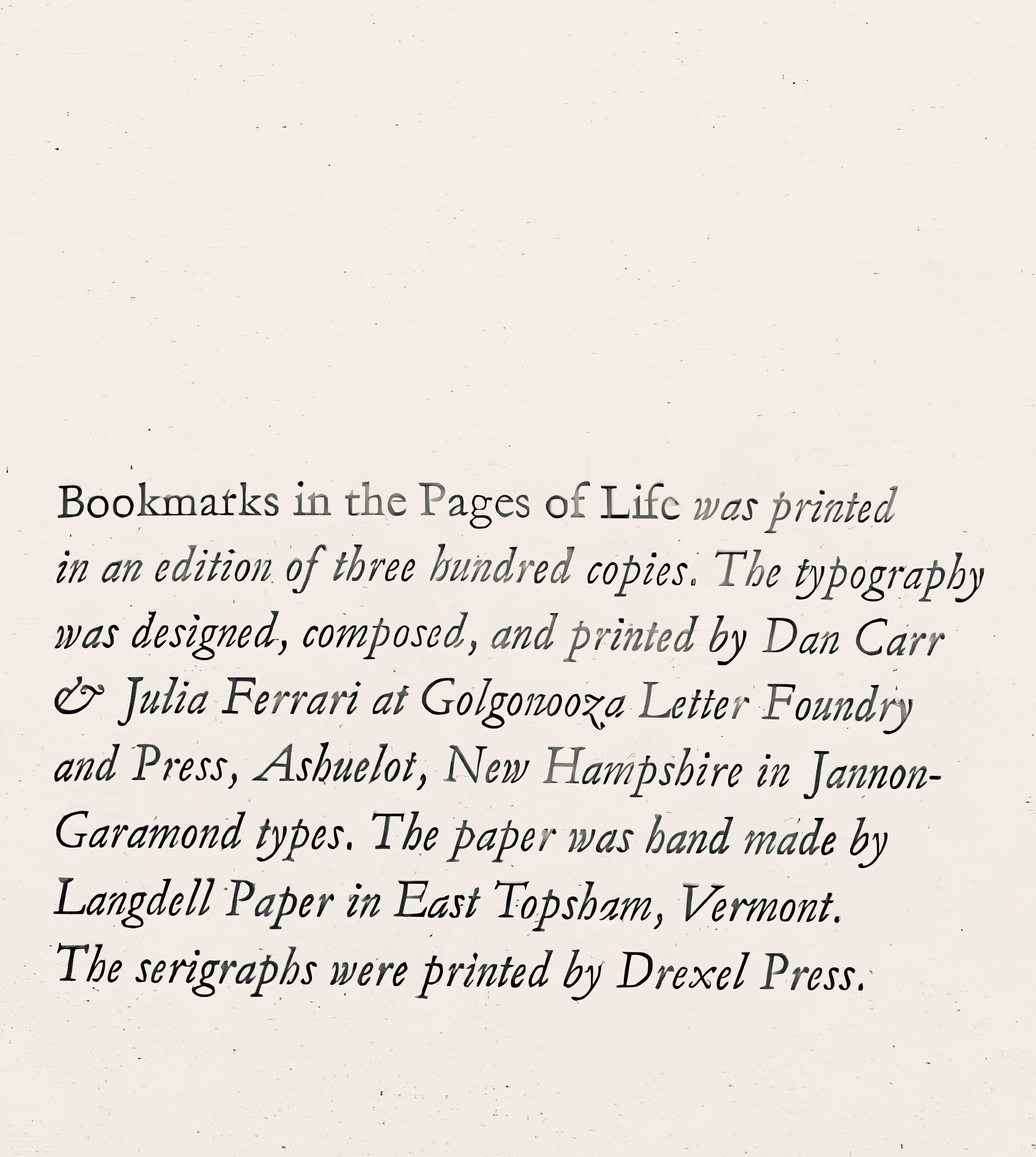 Betye Saar, Mother Catherine, Bookmarks in the Pages of Life, Limited Edition Silkscreen