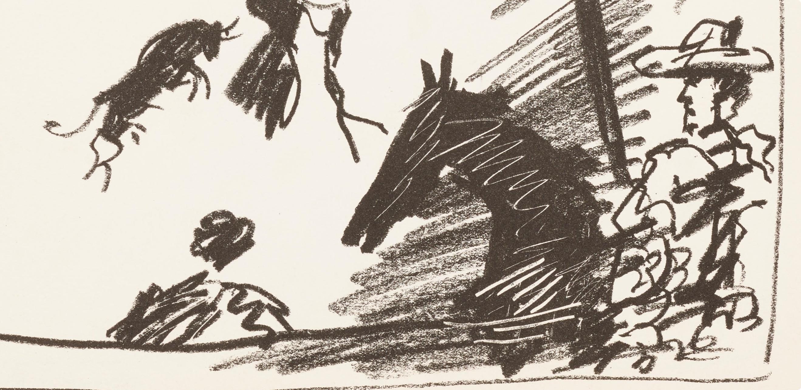 Pablo Picasso, Jeu de la cape (Bloch 1014-47; Cramer 113), A Los Toros Avec Picasso, Limited Edition Lithograph