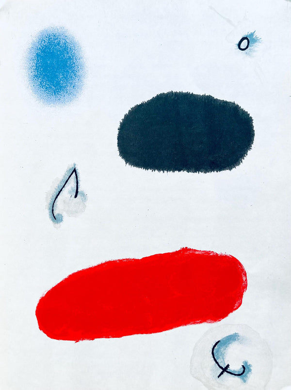 Joan Miró, Composition, Derrière le miroir, Limited Edition Lithograph