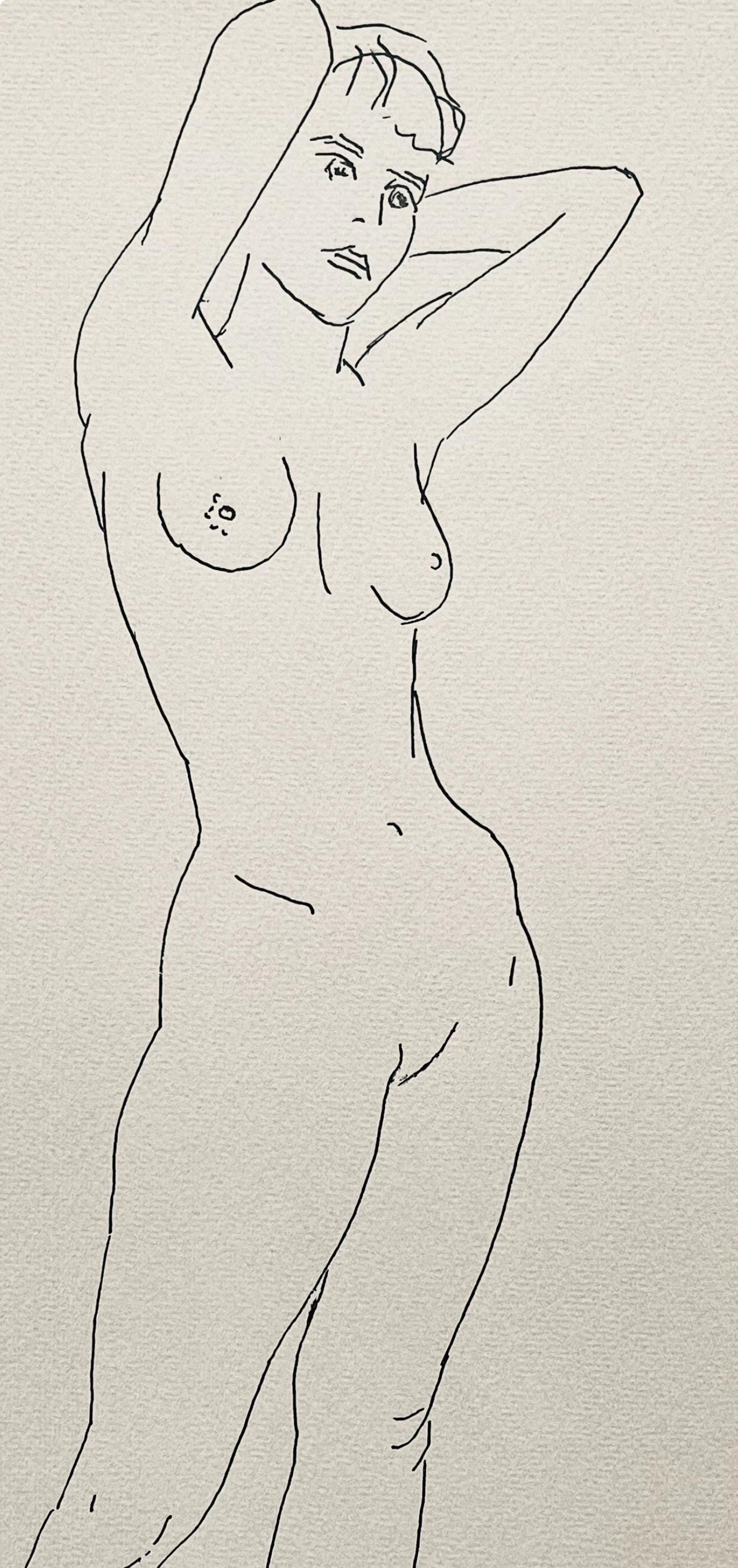 Henry Strater, Composition, 24 Drawings by Henry Strater, Limited Edition Lithograph