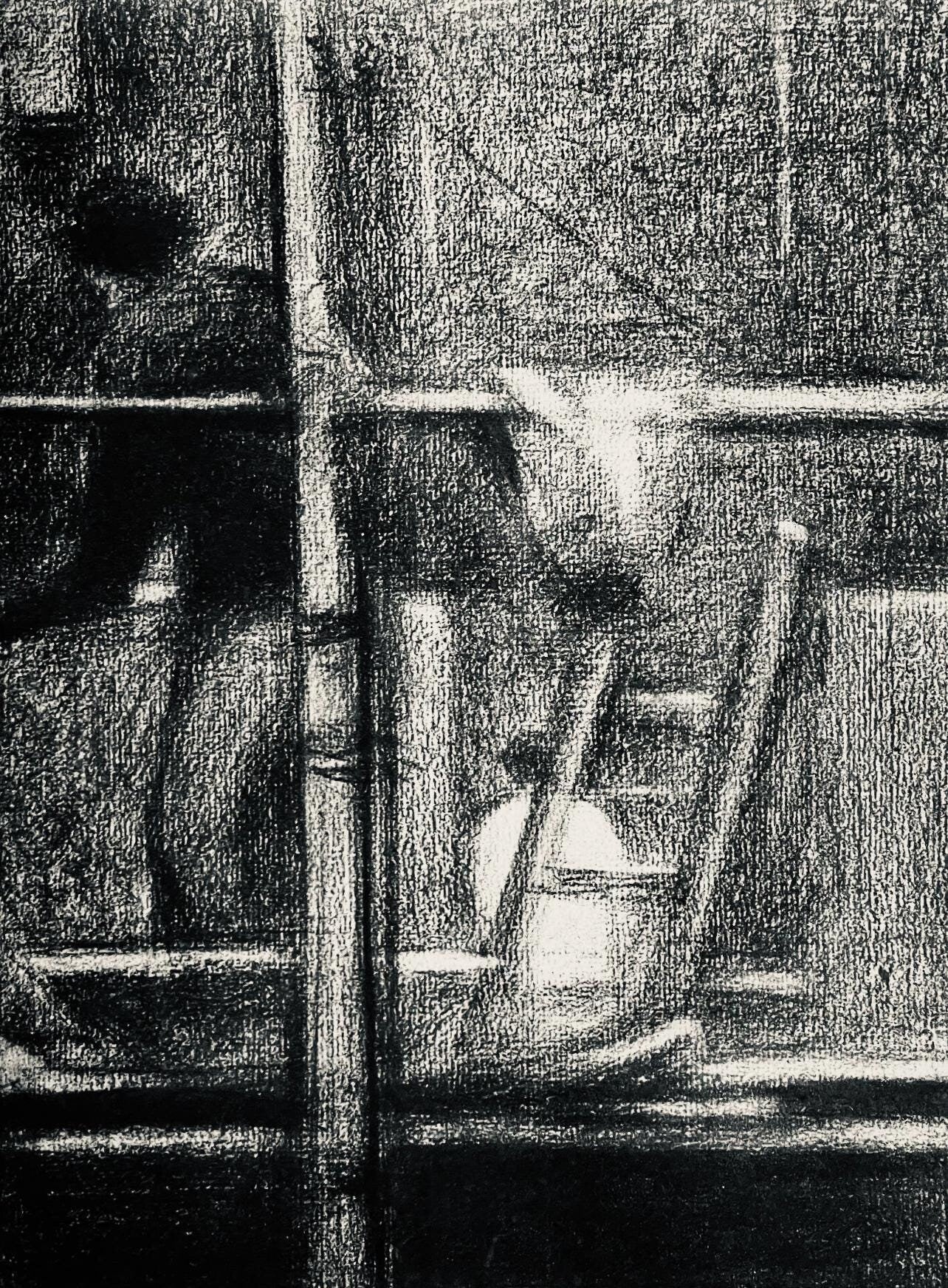 Georges Seurat, L'échafaudage, Seurat, Limited Edition Lithograph