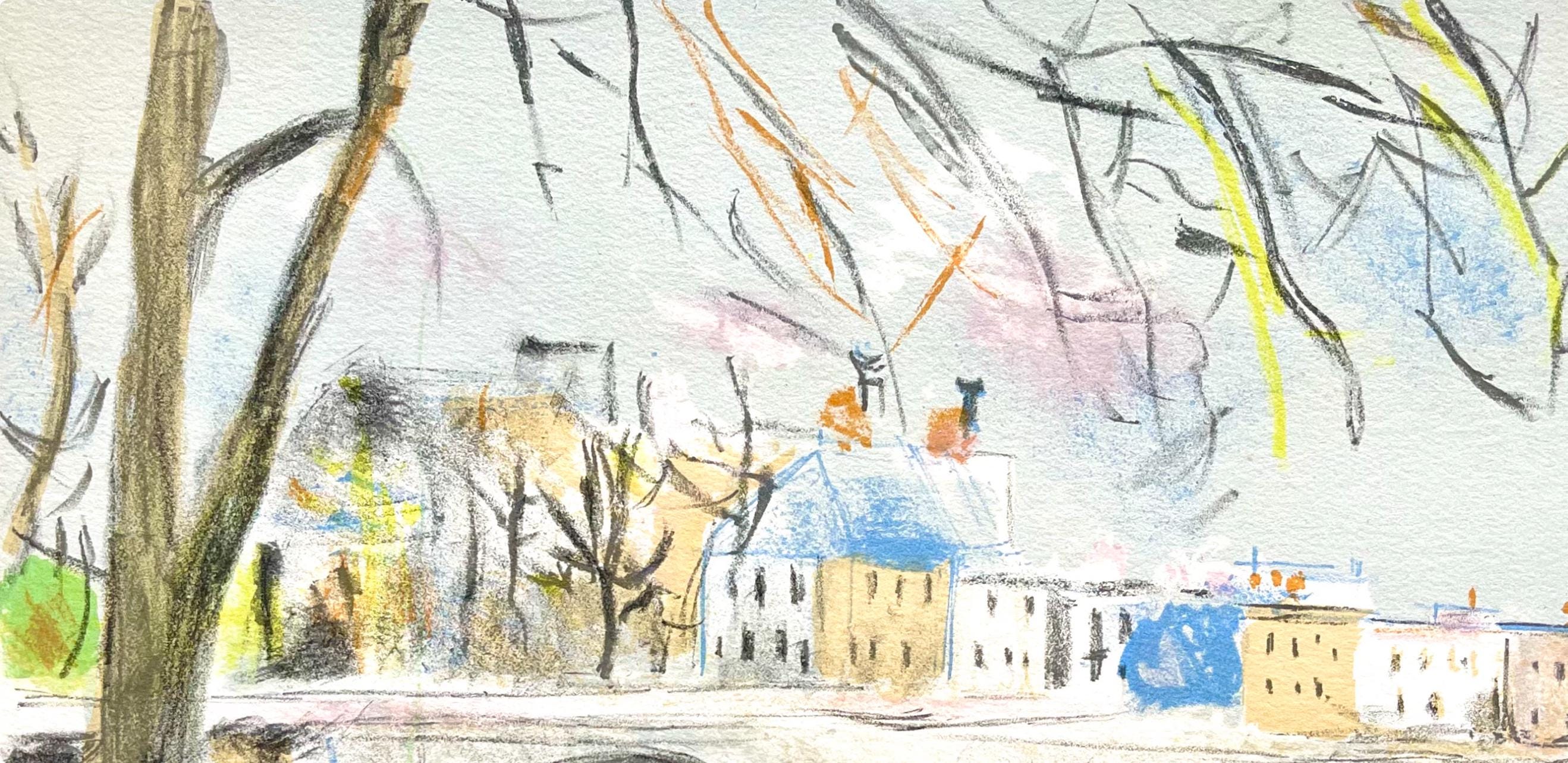 Maurice Utrillo, Pont-Neuf, Paris Capitale, Limited Edition Lithograph