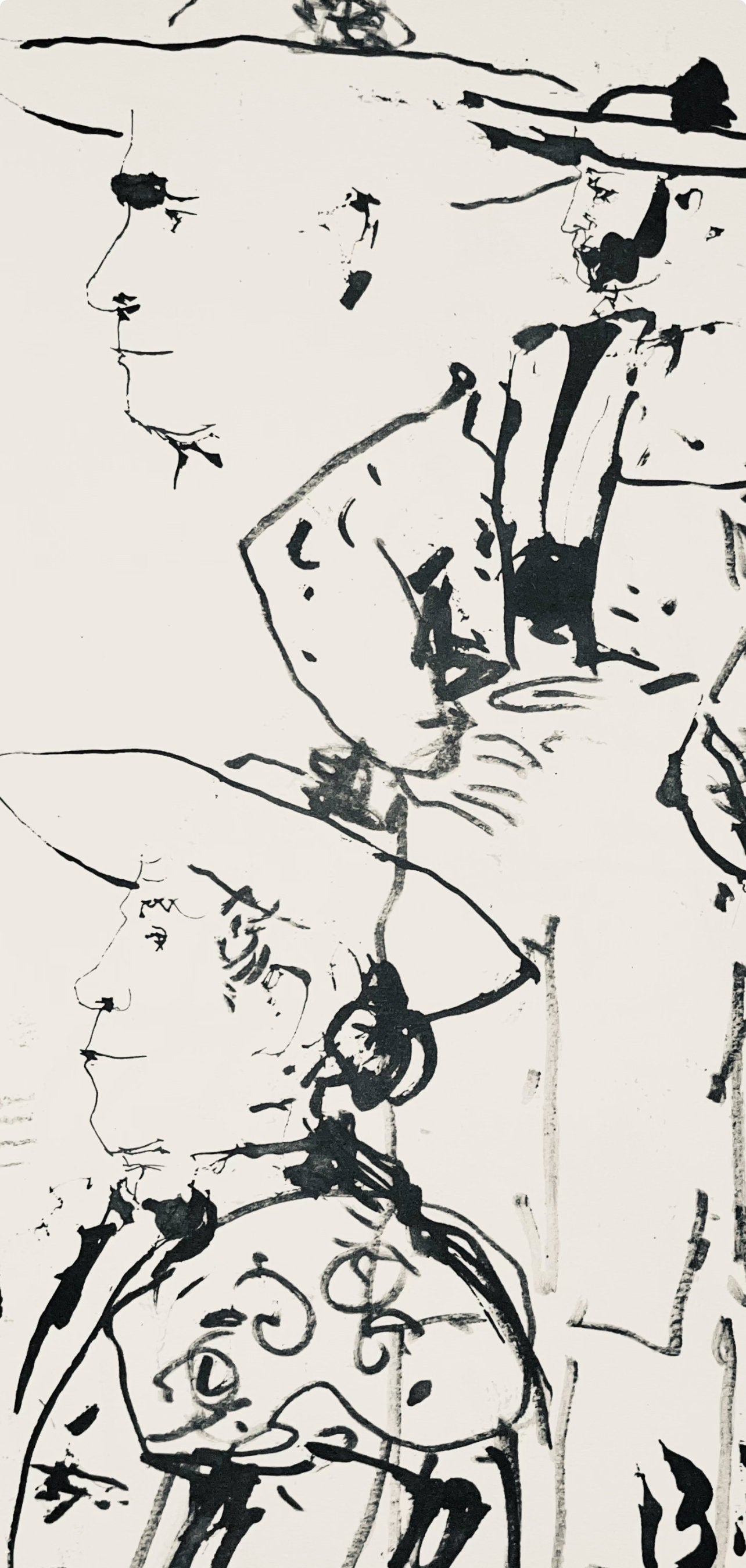 Pablo Picasso, Composition (Bloch 1276; Czwiklitzer 23), Toros y Toreros, Limited Edition Lithograph