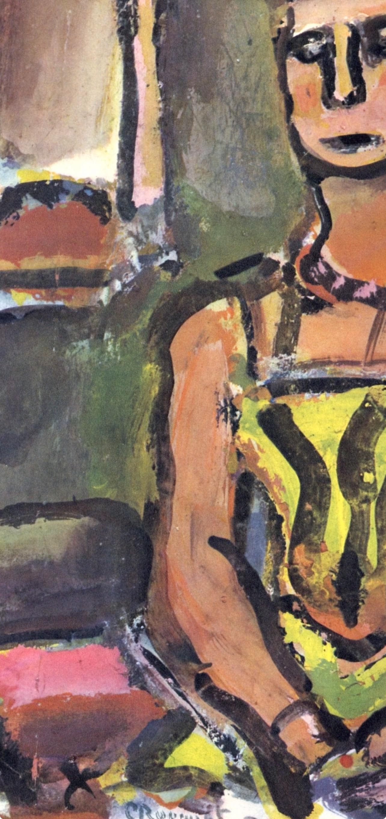 Georges Rouault, Composition, Divertissement, Limited Edition Lithograph
