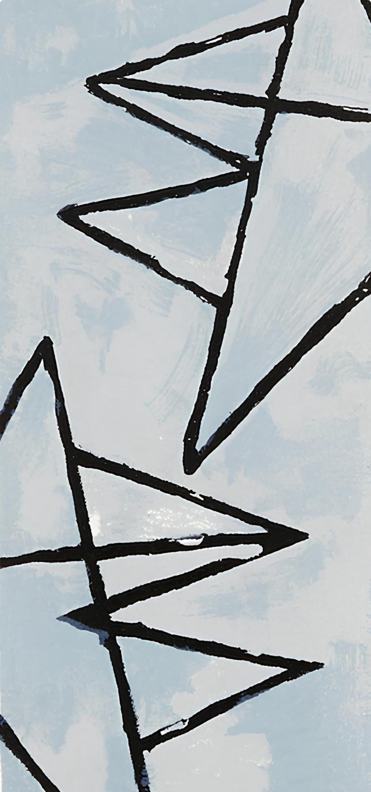 Georges Braque, Ciel gris I (Maeght 1032), Derrière le miroir, Limited Edition Lithograph