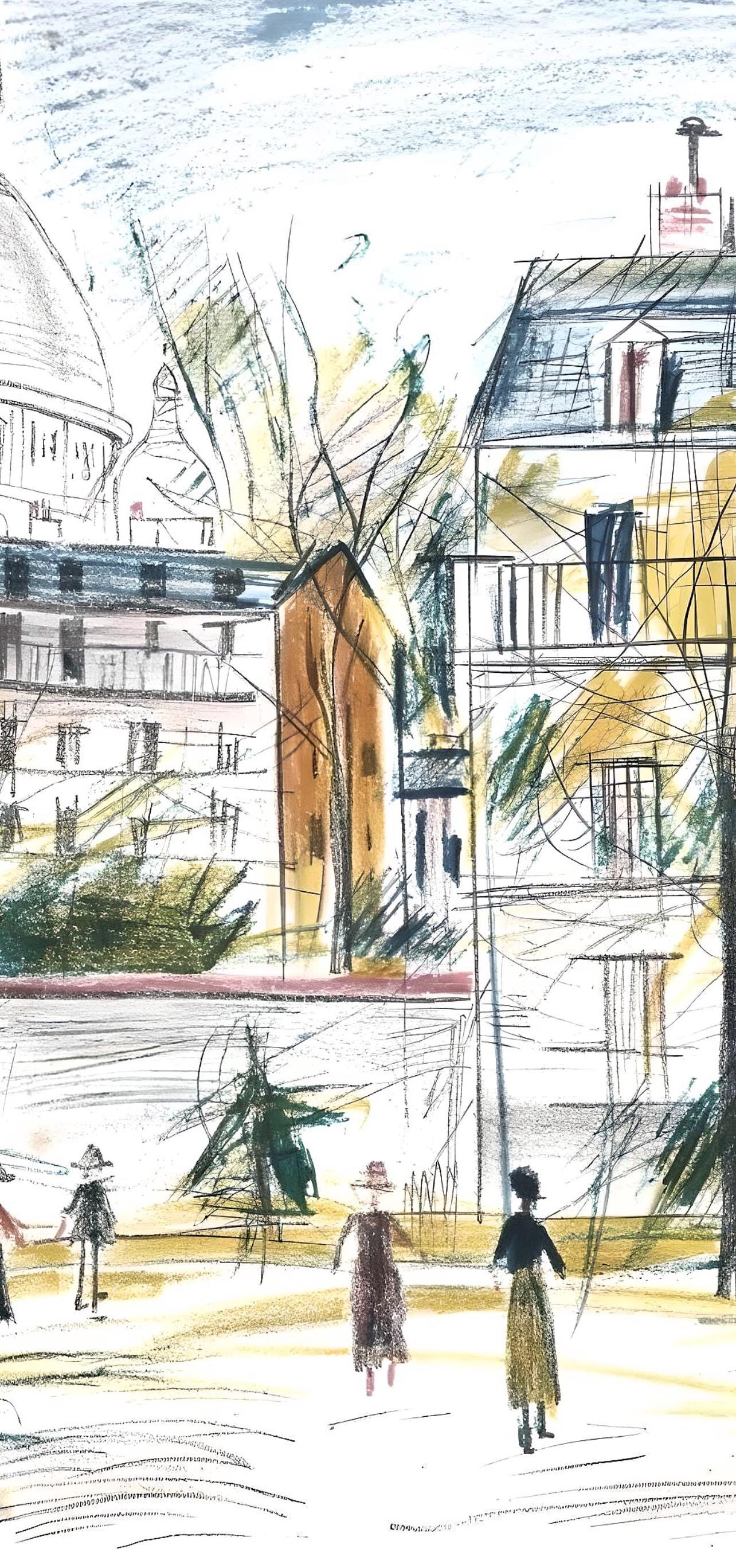 Maurice Utrillo, Composition, Éloge de Maurice Utrillo, Limited Edition Lithograph