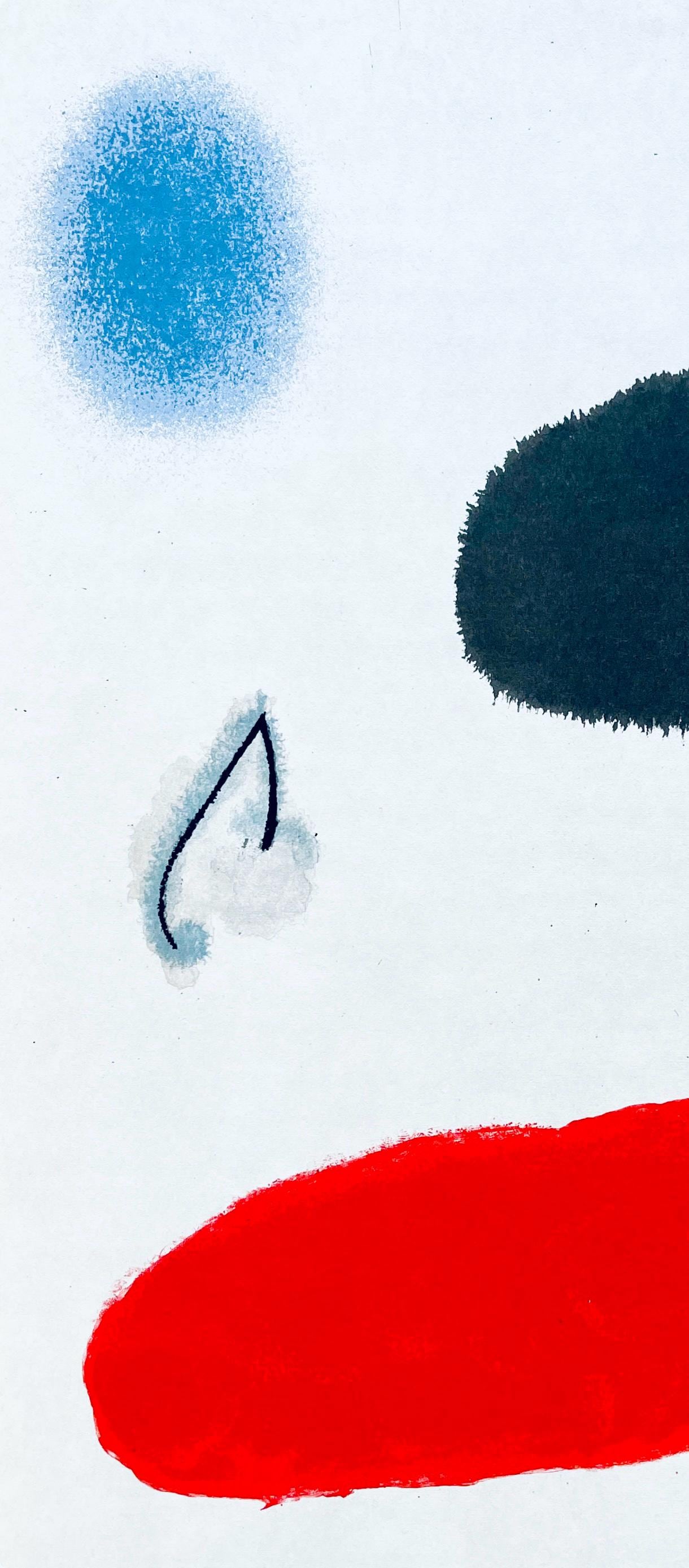 Joan Miró, Composition, Derrière le miroir, Limited Edition Lithograph