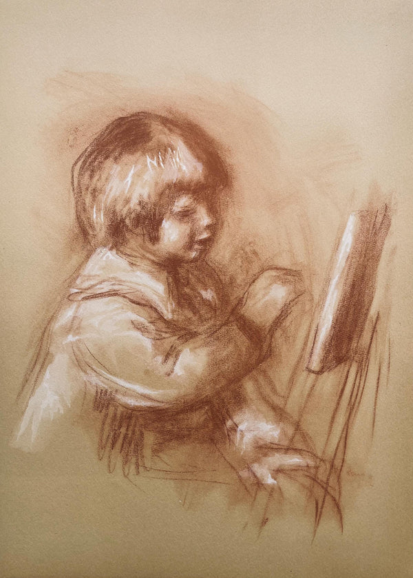 Pierre-Auguste Renoir, Composition, Seize Aquarelles et Sanguines de Renoir, Limited Edition Lithograph