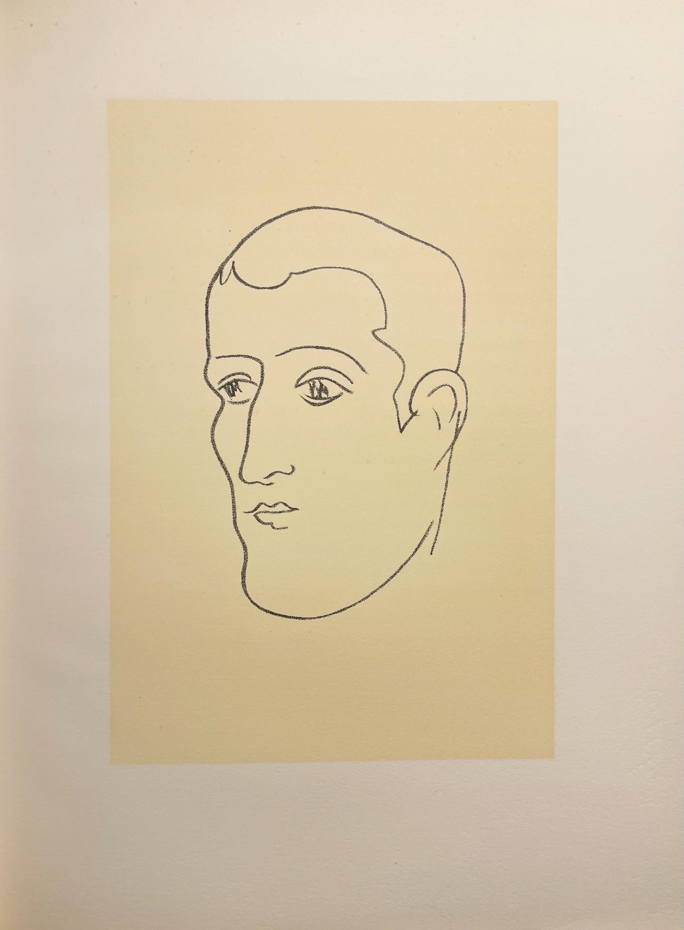Henri Matisse, Composition (Duthuit 31), Apollinaire, Limited Edition Lithograph