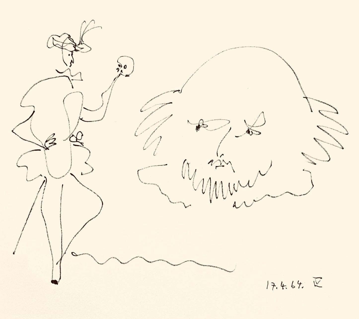 Pablo Picasso, Shakespeare IV (Bloch 1197), Picasso-Aragon Shakespeare, Limited Edition Lithograph