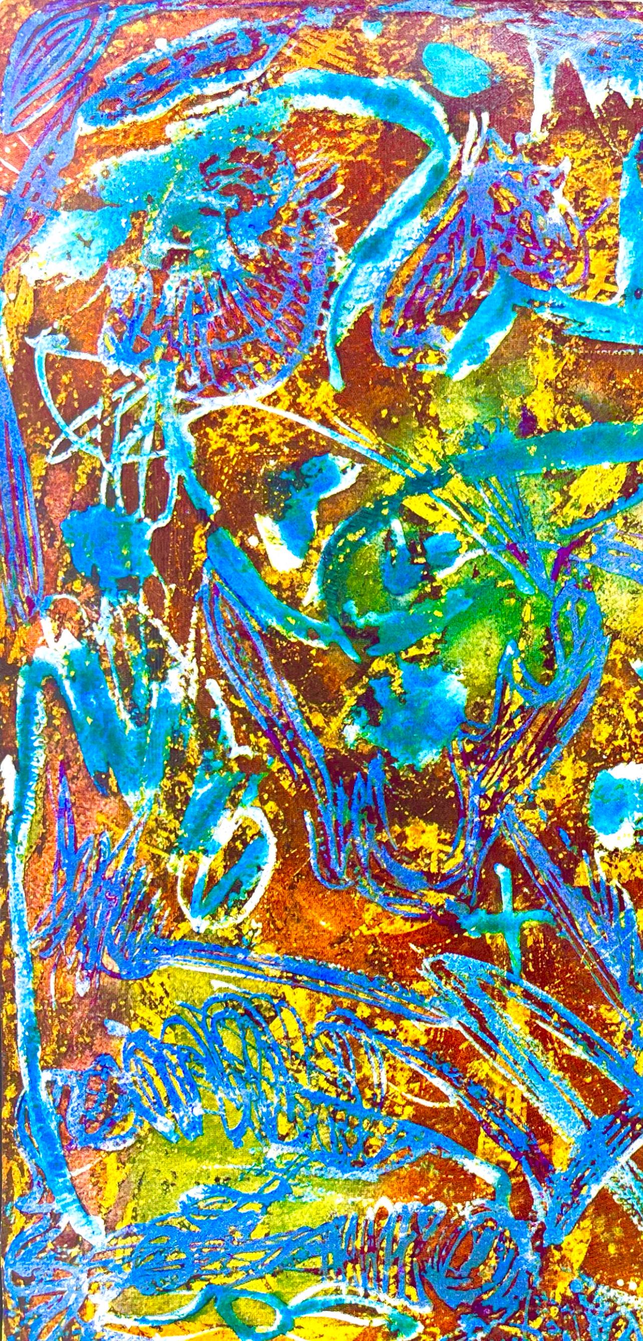 Alfonso Ossorio, Composition, Peintures initiatiques d'Alfonso Ossorio, Limited Edition Lithograph