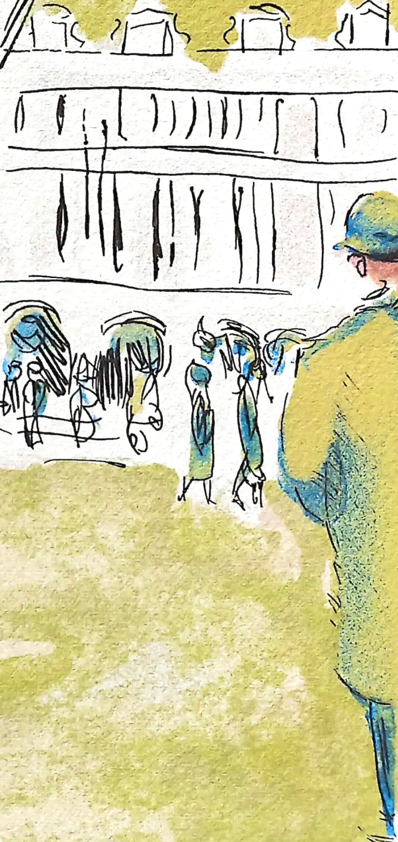 Kees Van Dongen, Place Vendôme, Au Temps de Paris Seine, Limited Edition Lithograph