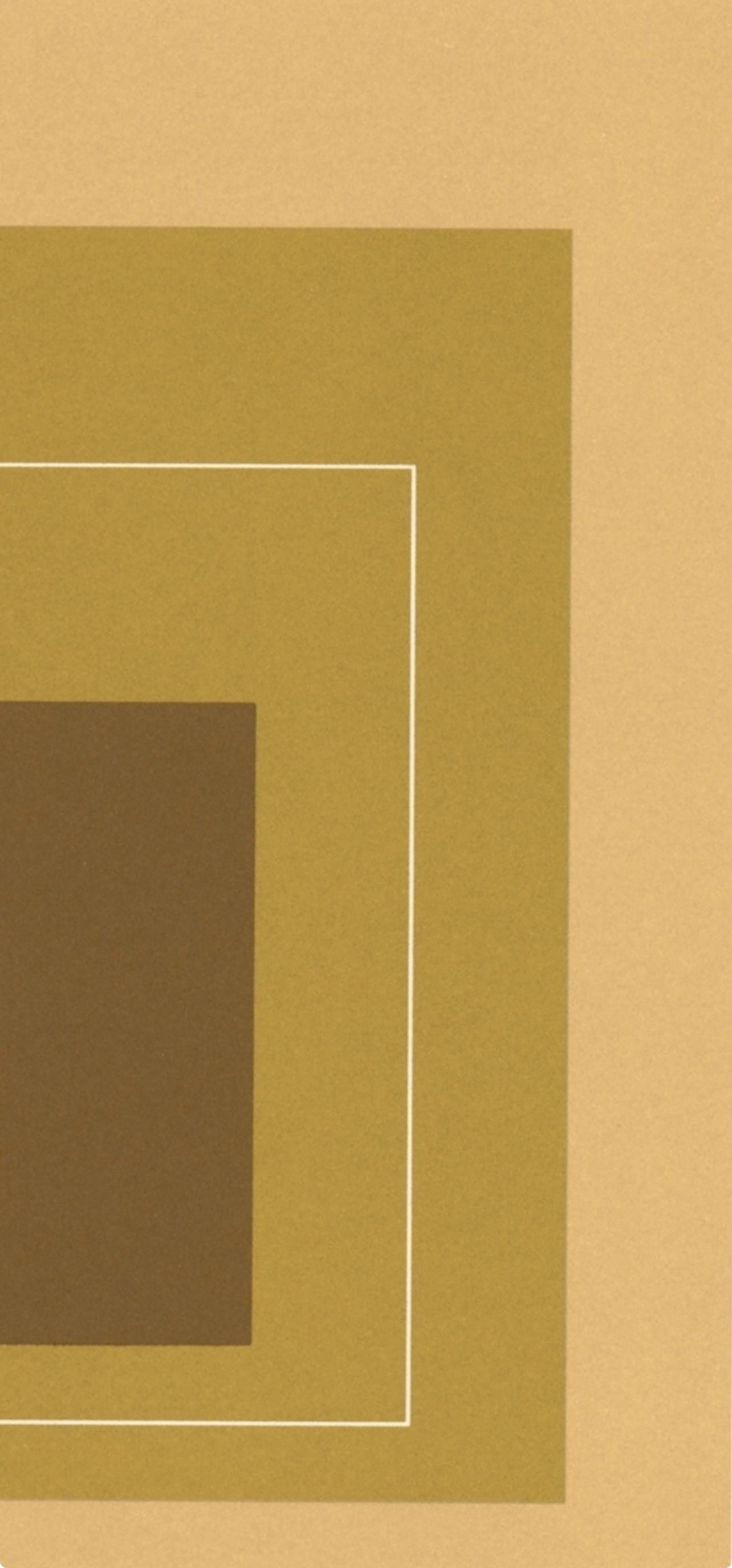 Josef Albers, Homage to the Square, Josef Albers: White Line Squares, Limited Edition Lithograph